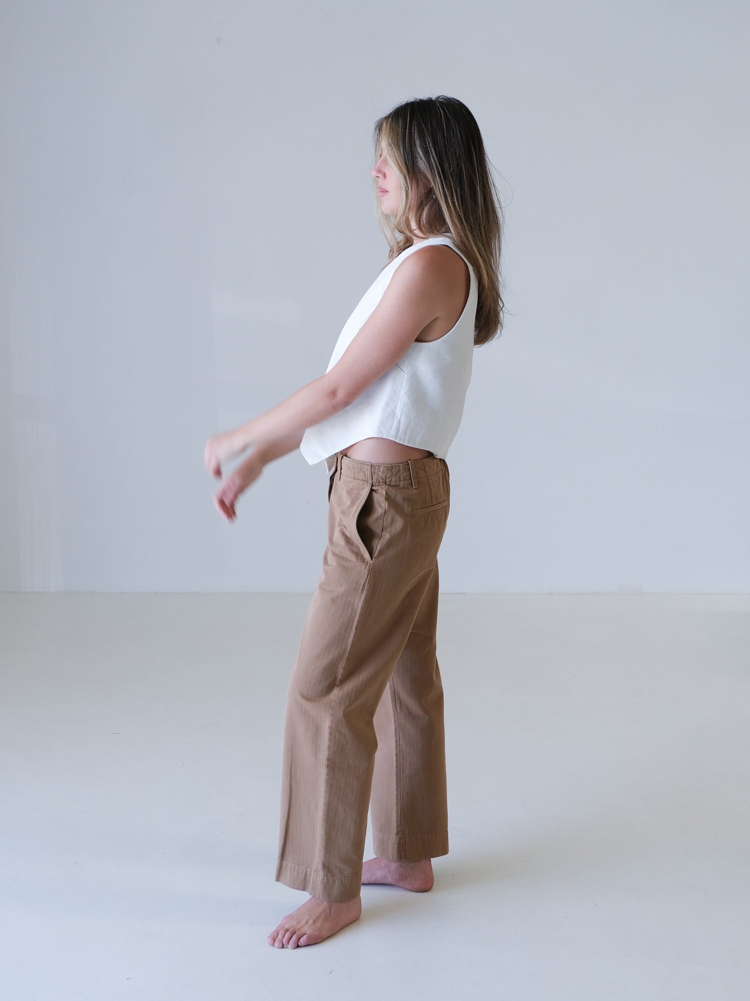'Tomboy' Straight Leg Pant, Size US 6 | AU 10