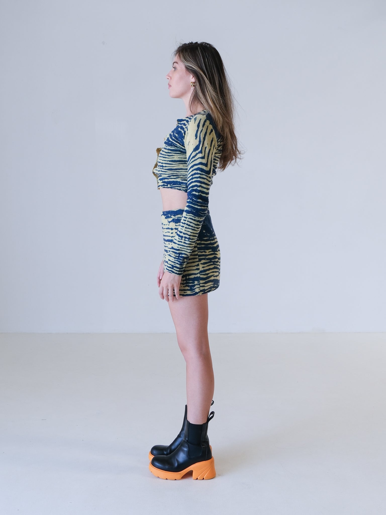 'Mirage' Knit Mini Skirt, Size XS
