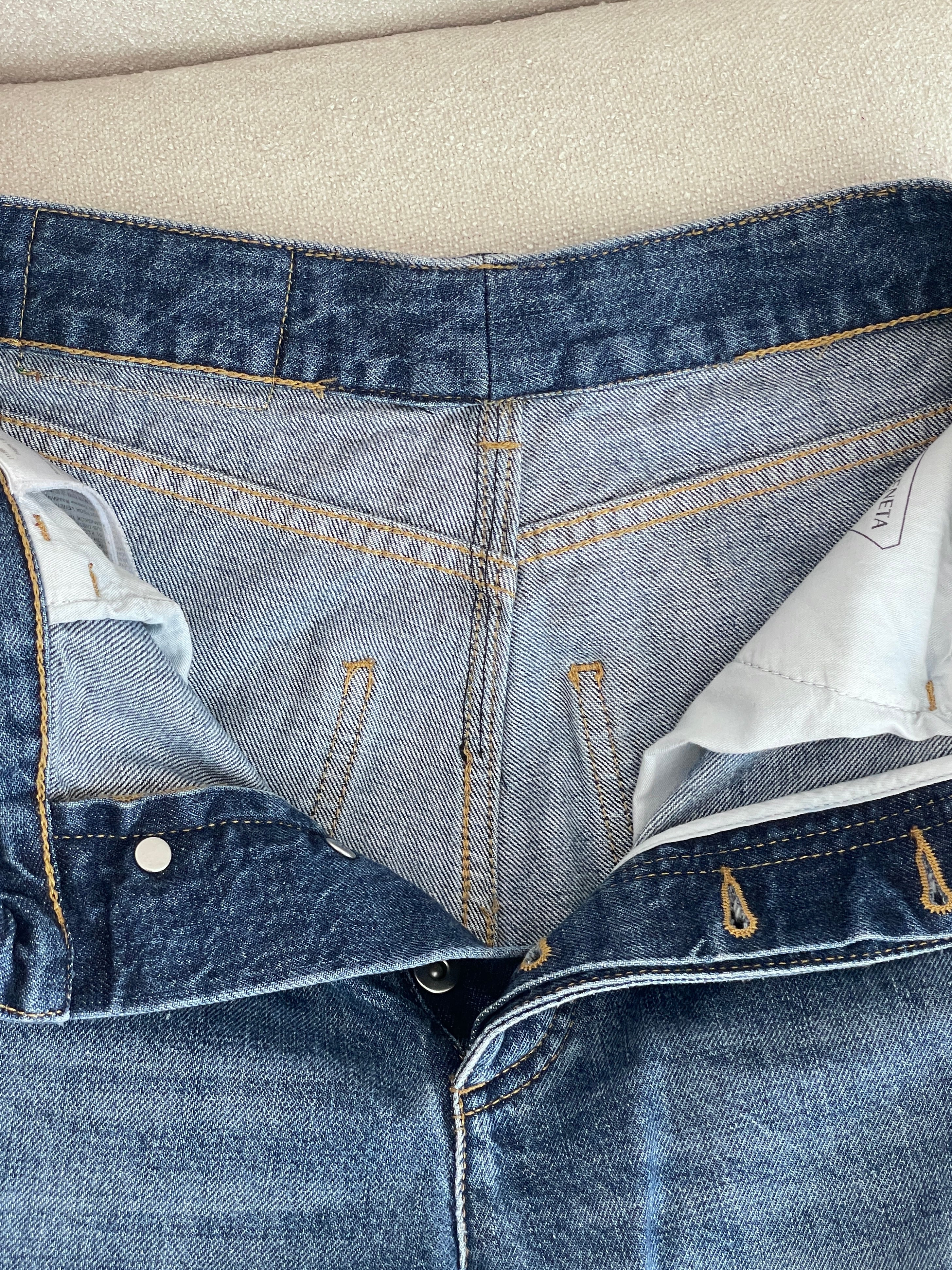 High Rise Straight Denim Jeans, Size 38 | AU 6