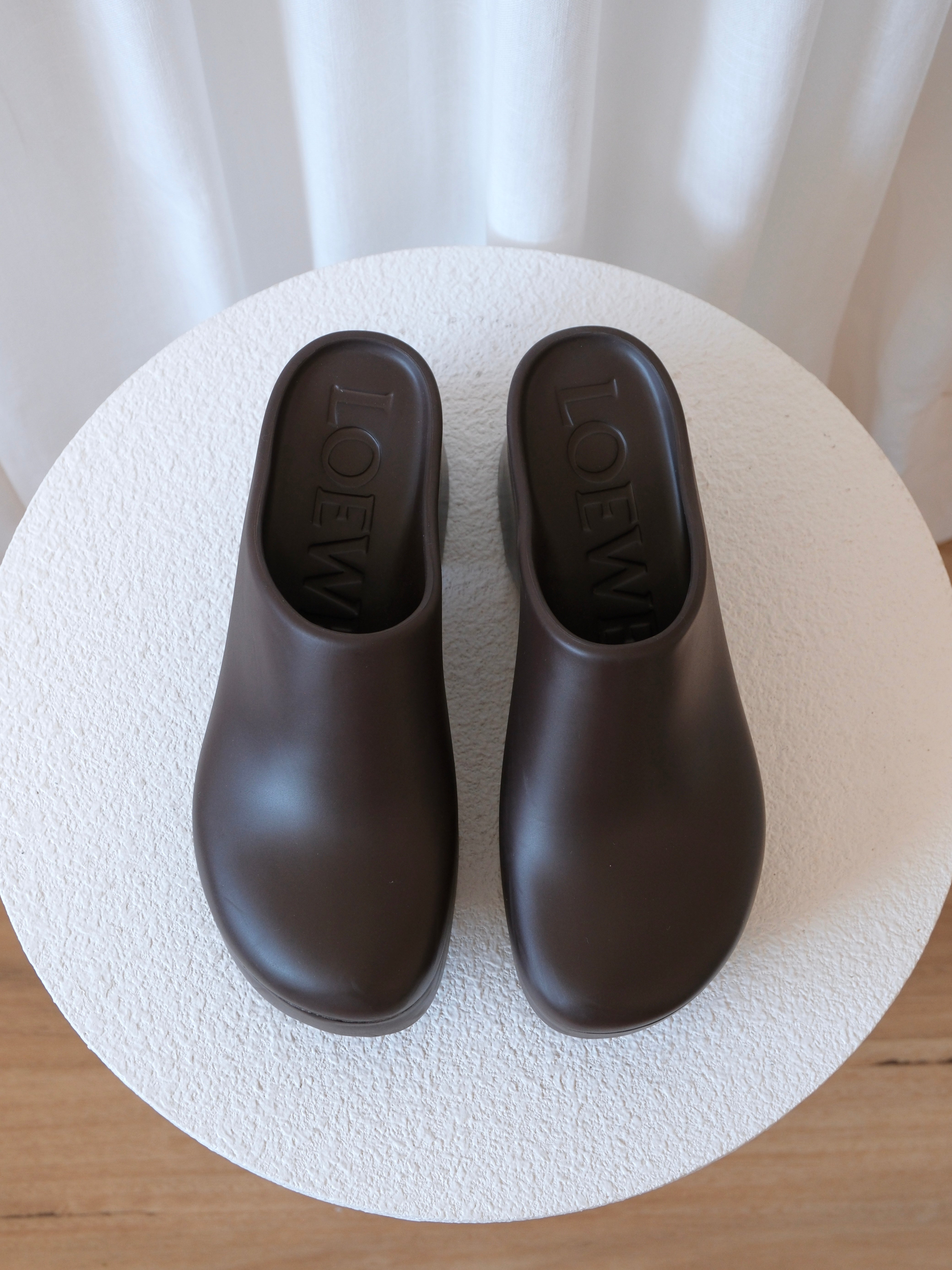 'Terra' Foam Wedge Clogs 90, Size EU 38