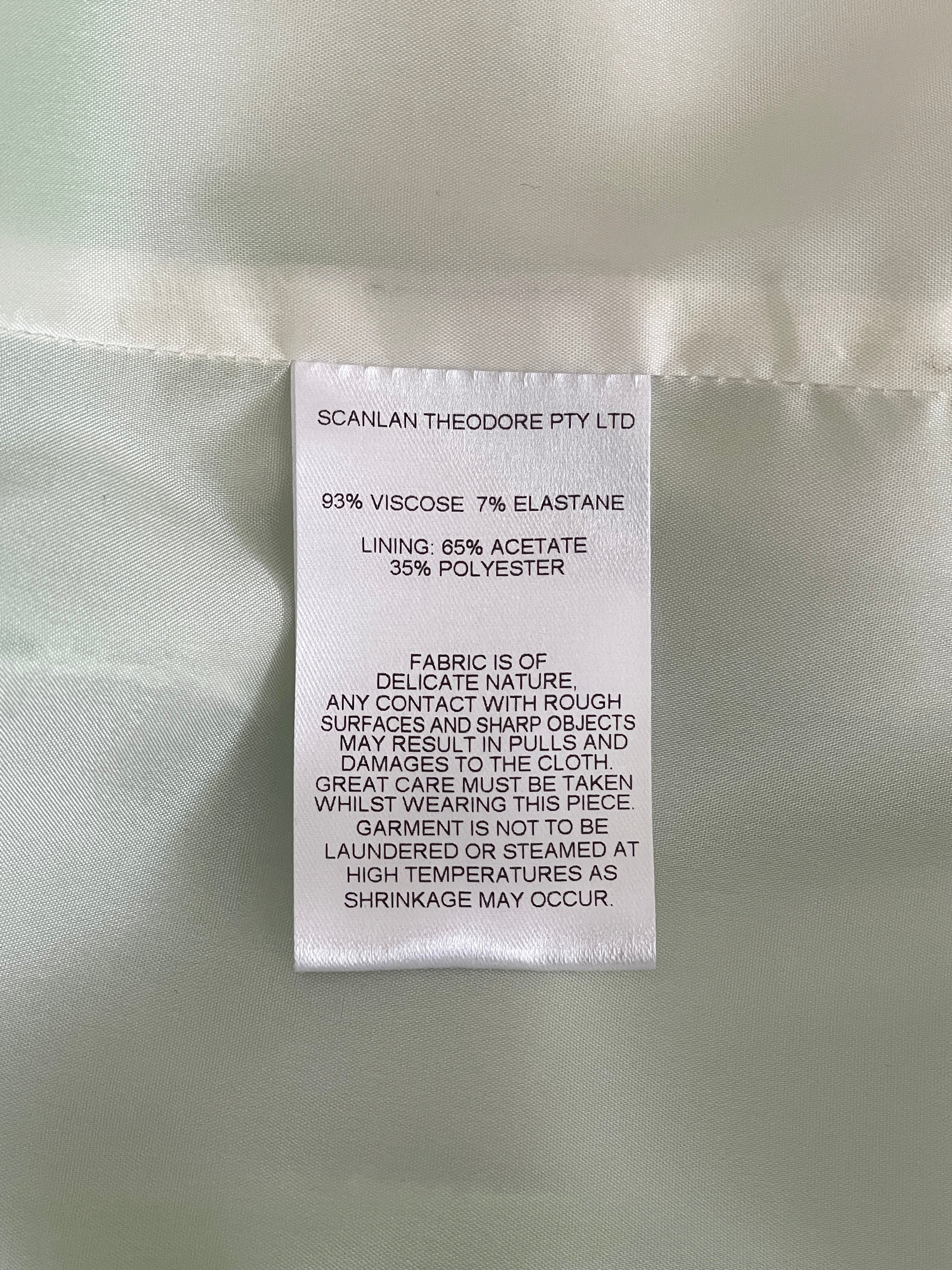 Tailored Italian Jacket, Size AU 8