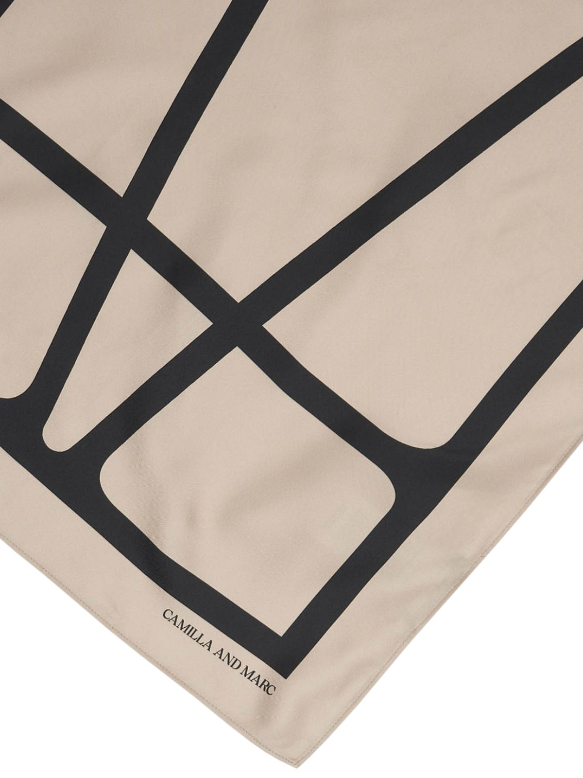 Monogram Printed Silk Scarf