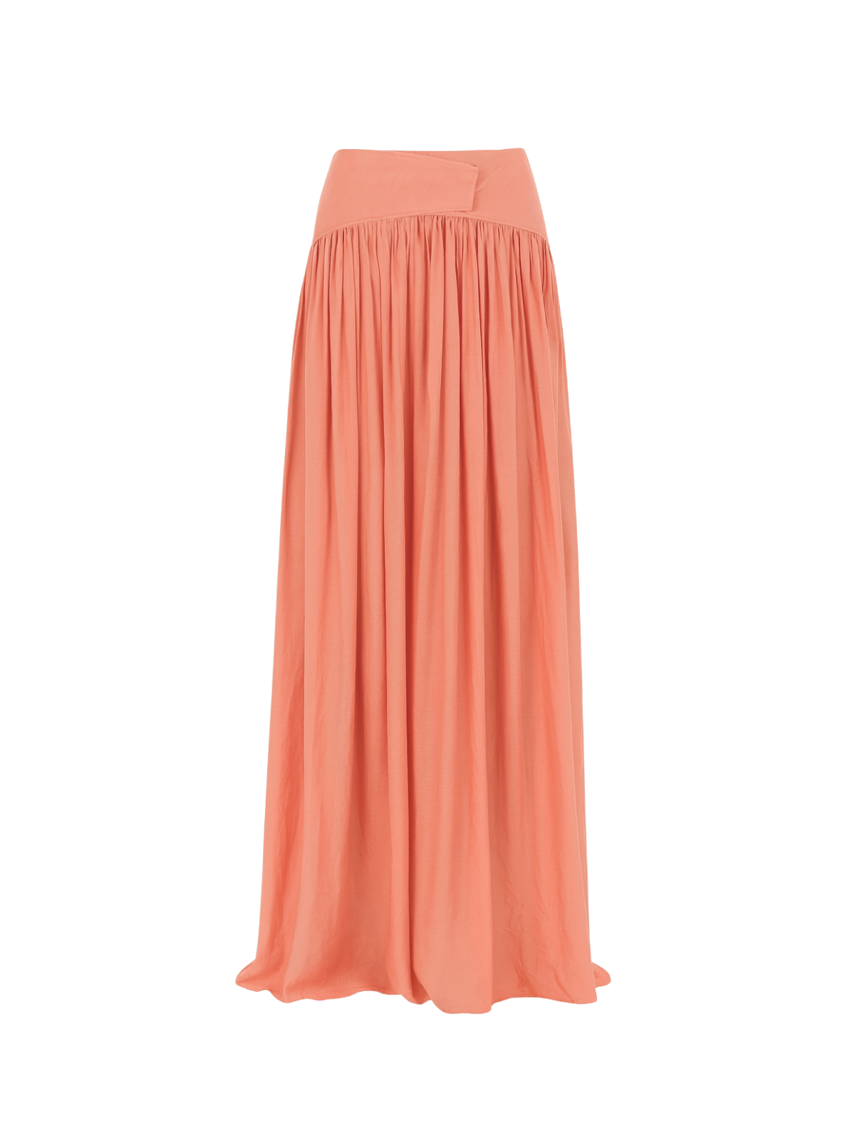 'Ripple' Japanese Silk Maxi Skirt, Size S