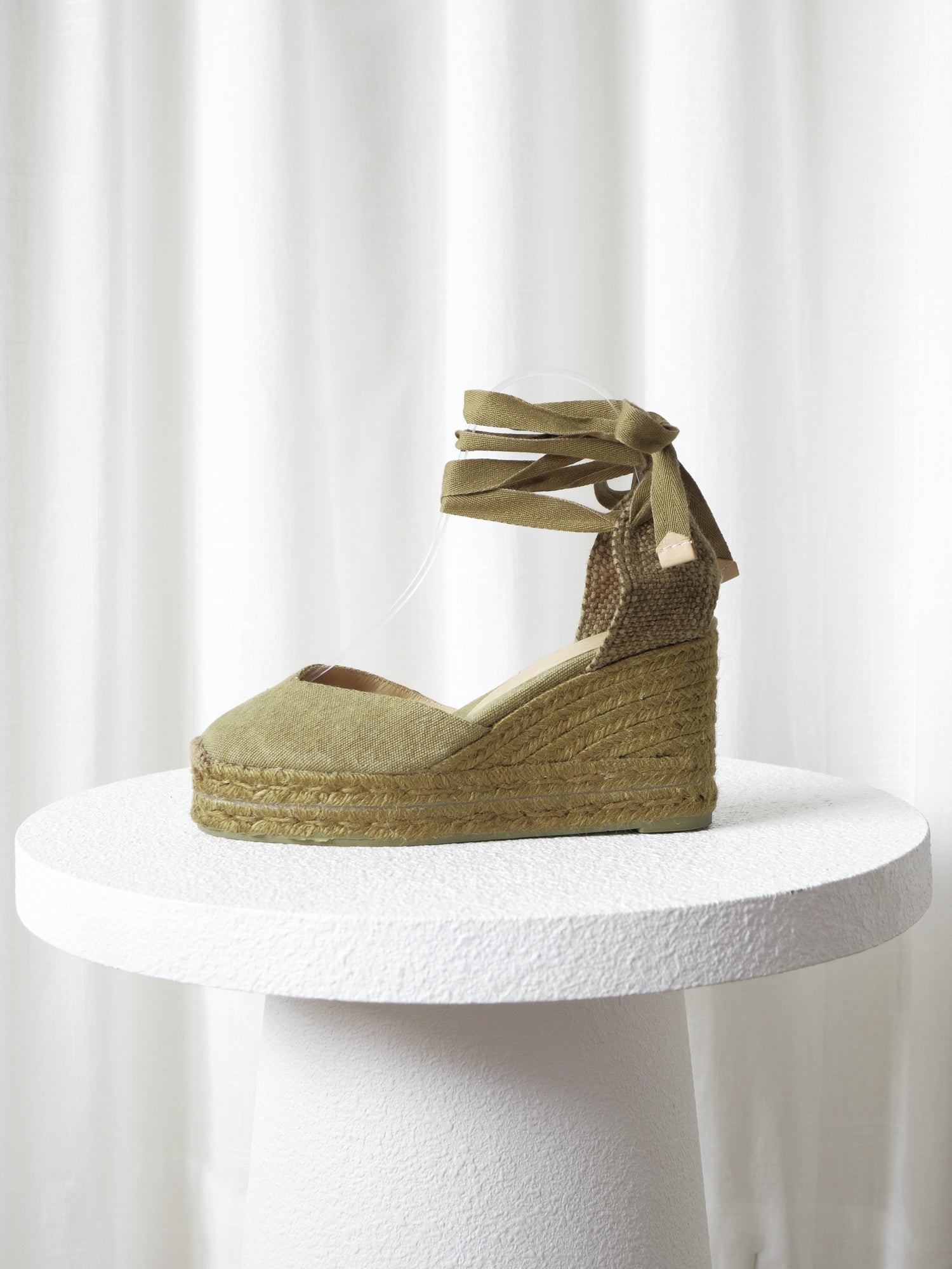 'Chiara 60' Wedge Espadrilles, Size IT 36