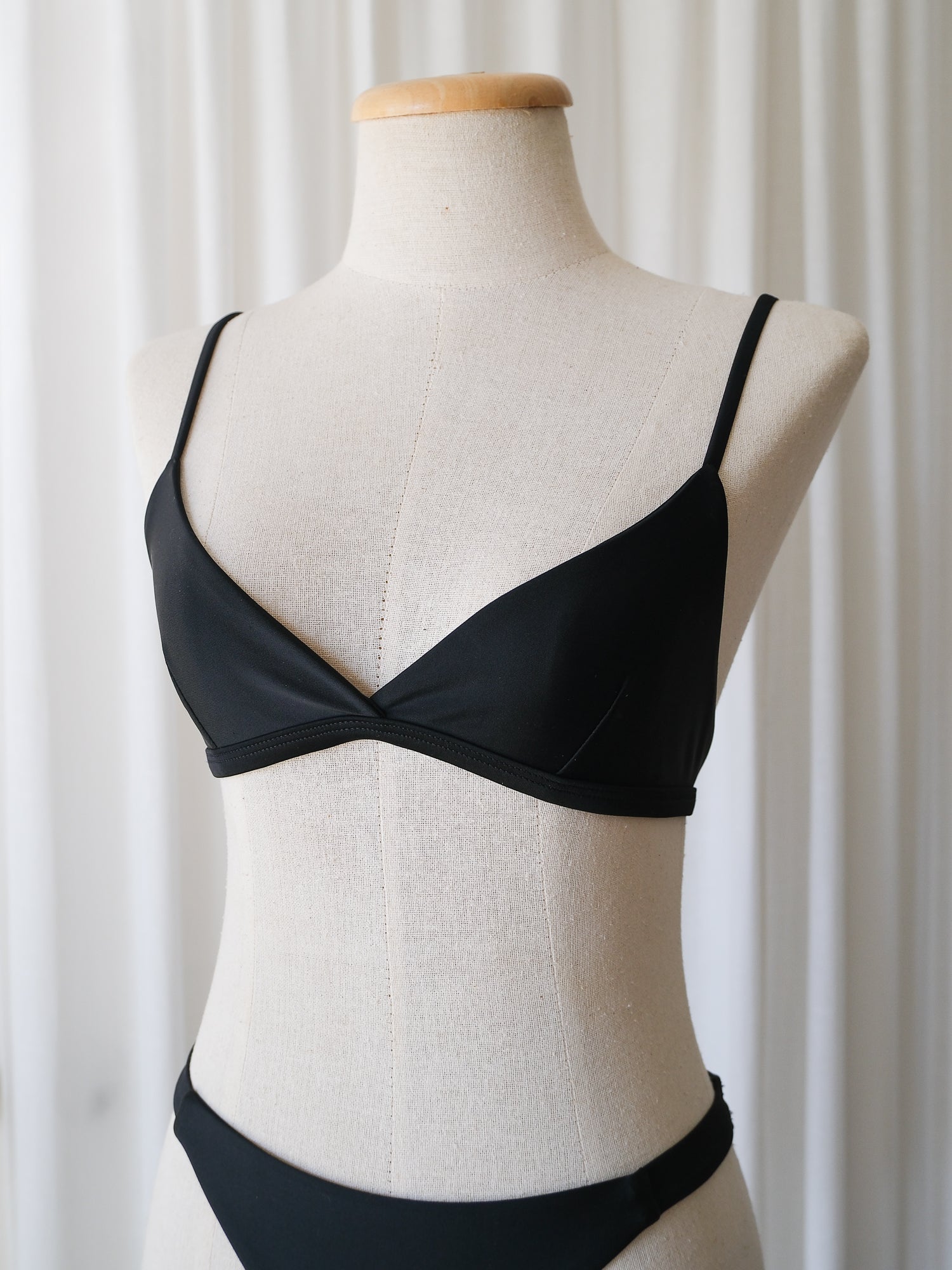 Tri Crop Top + Classic Brief Bikini Set, Size 2 | AU 8