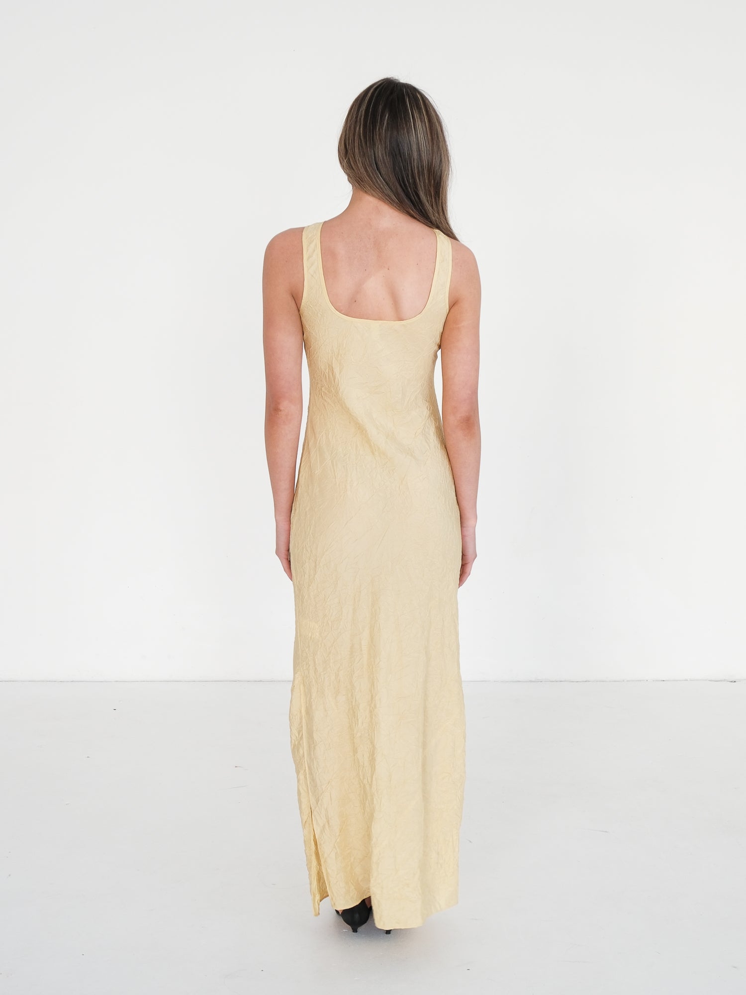 'Maev' Silk Slip Maxi Dress, Size 1 | AU 8