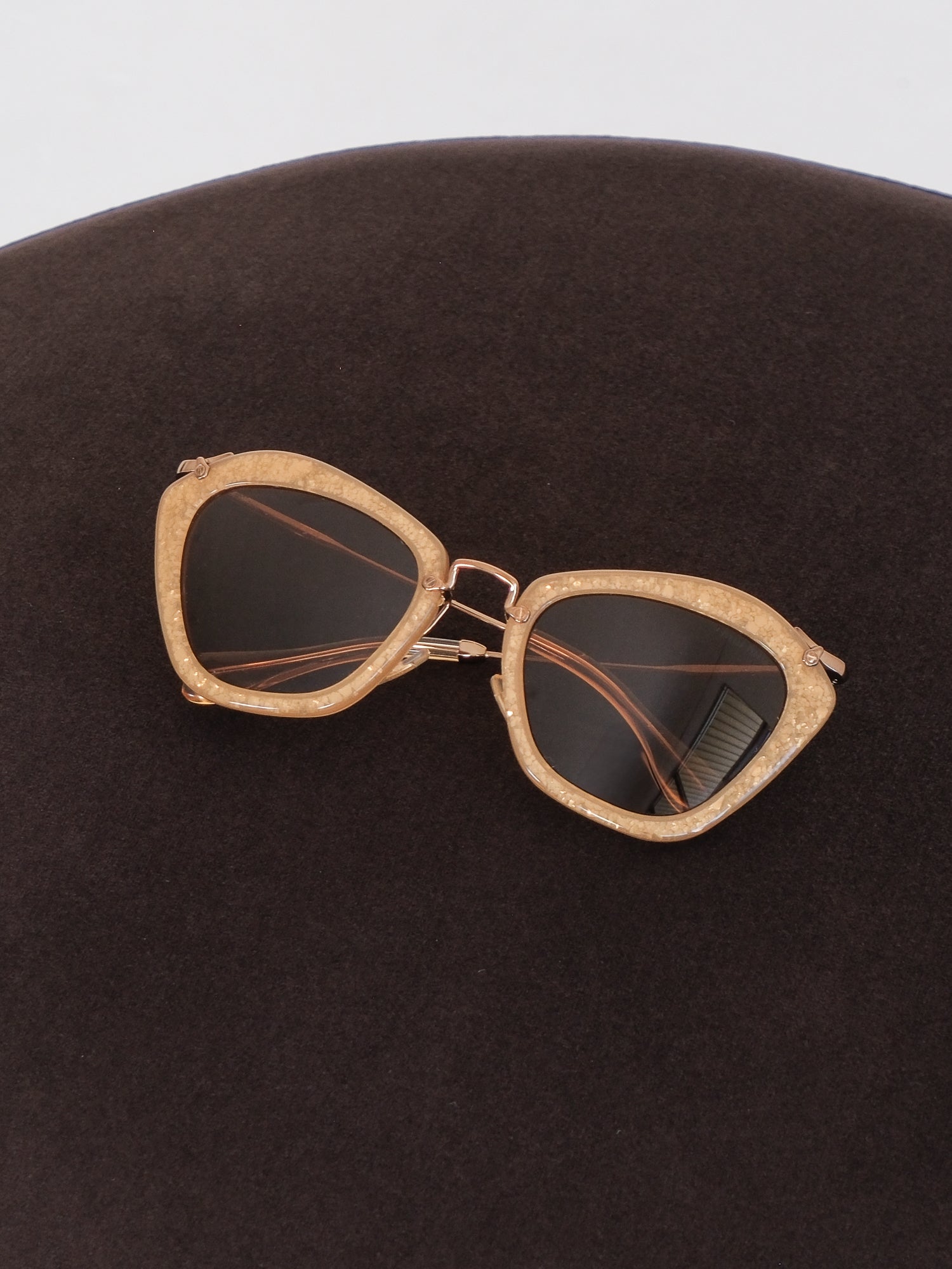 SMU 10N Glitter Cat Eye Sunglasses