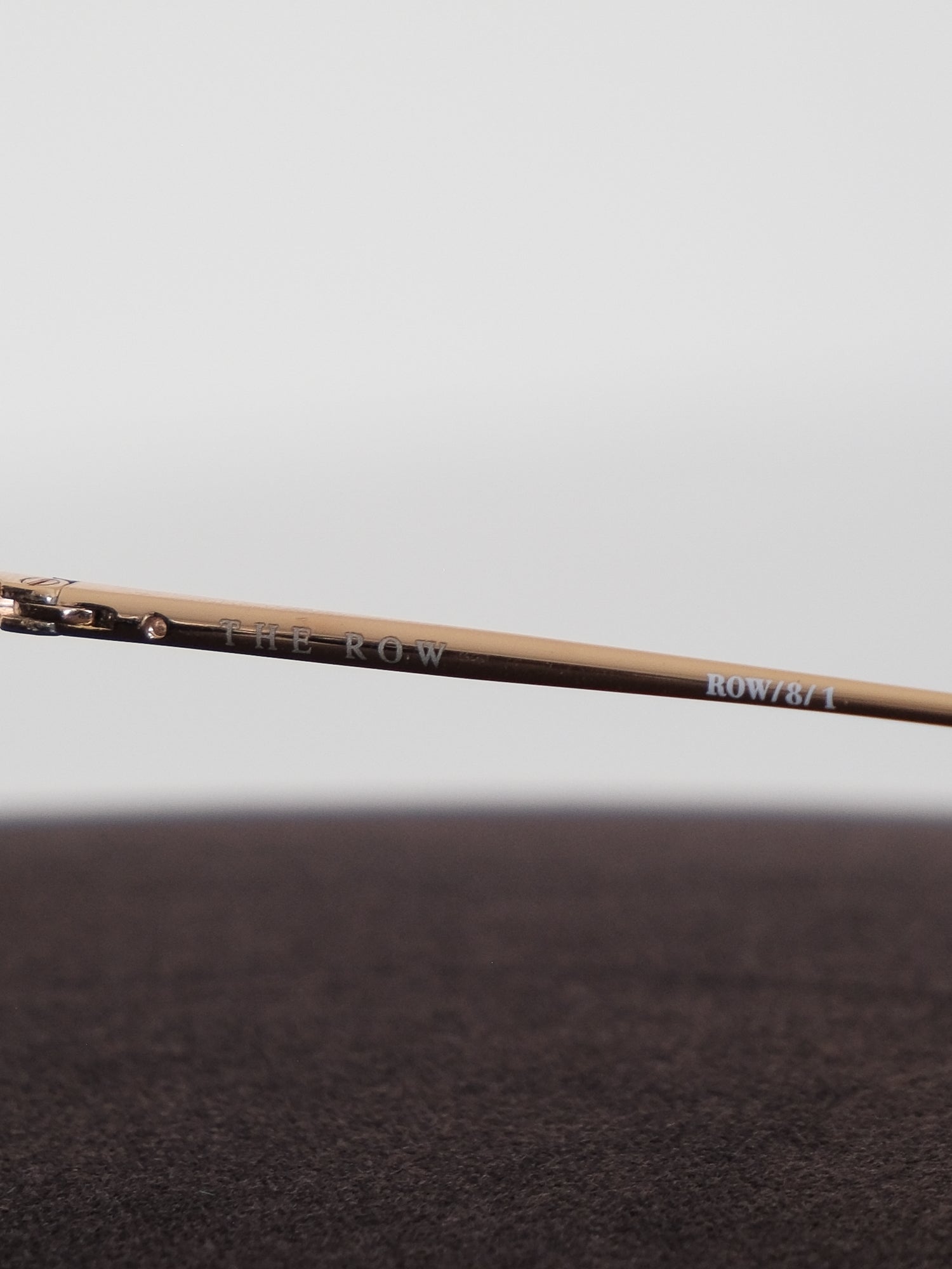 'ROW 8' Round Rim Sunglasses