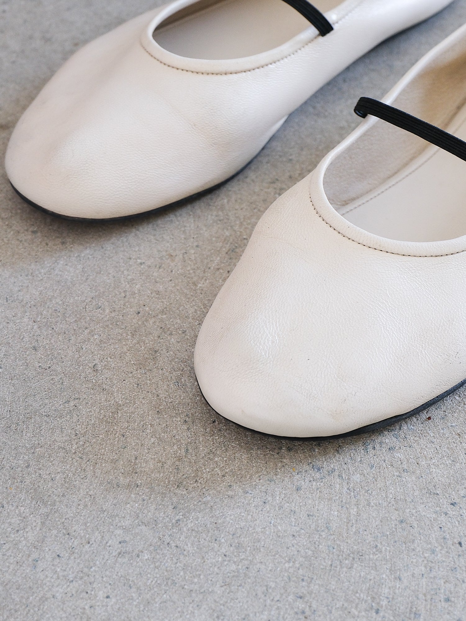 Elastic Ballet Slippers, Size 36.5