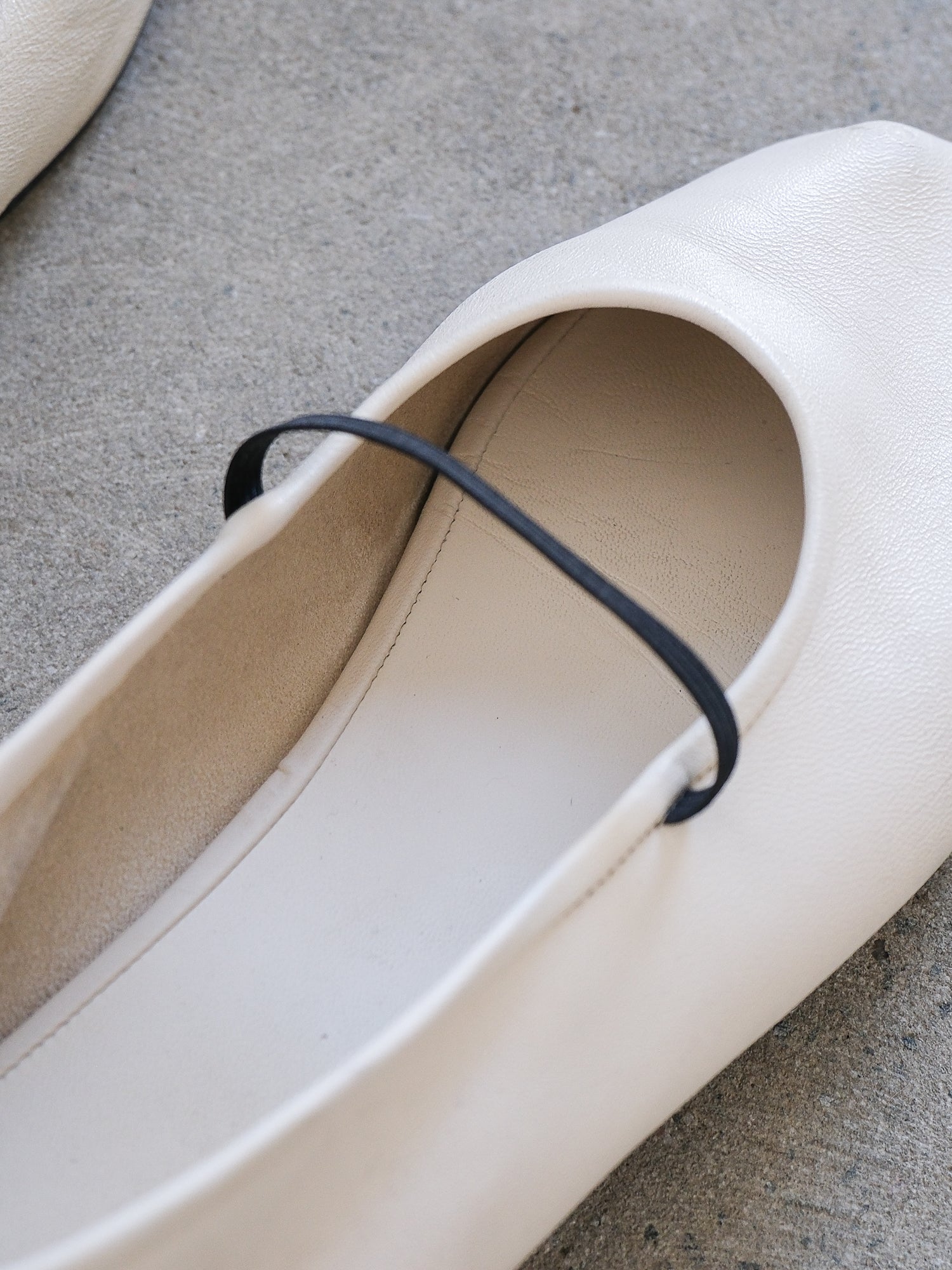 Elastic Ballet Slippers, Size 36.5
