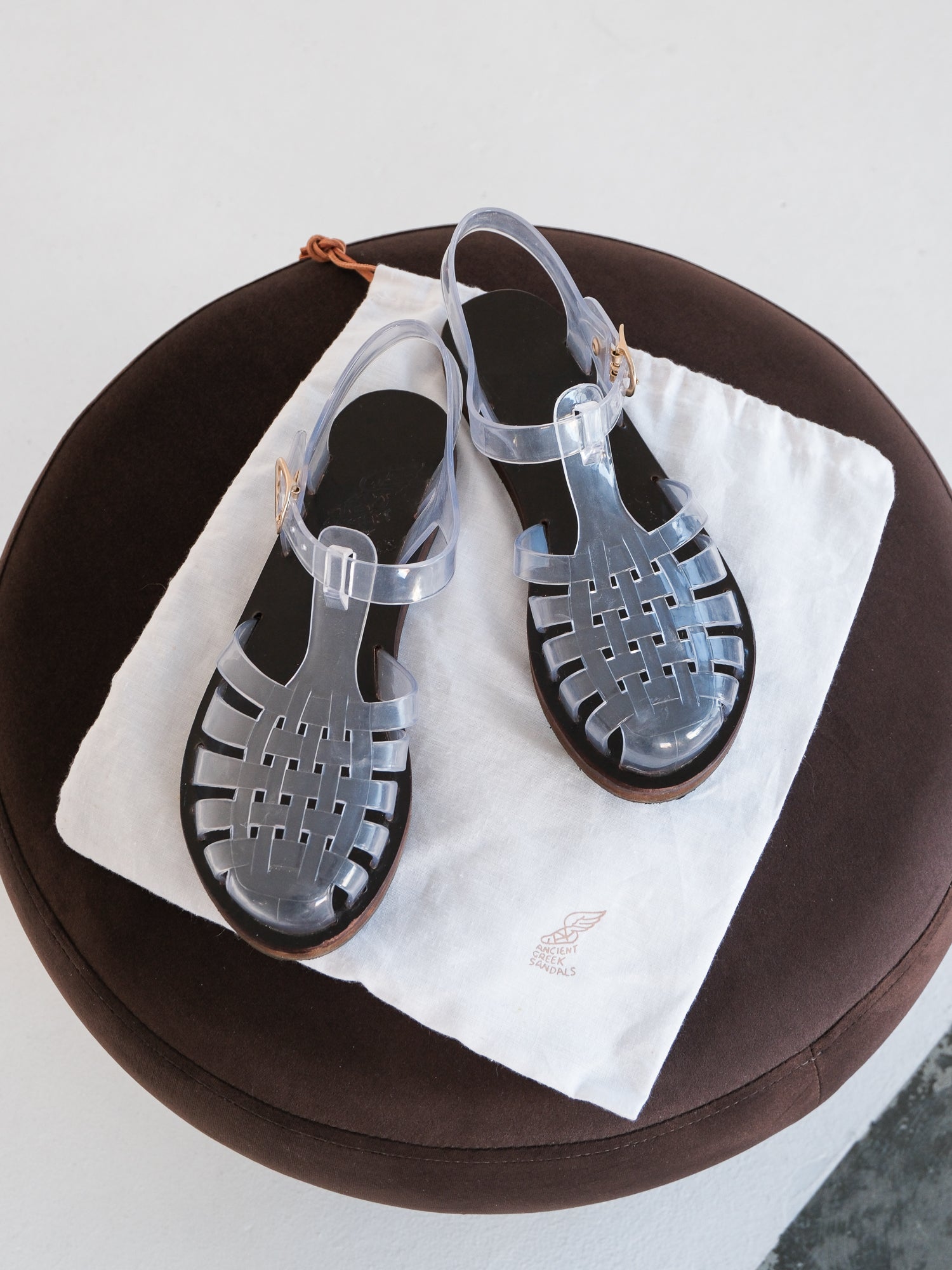 'Homeria Jelly' Fisherman Sandals, Size 39