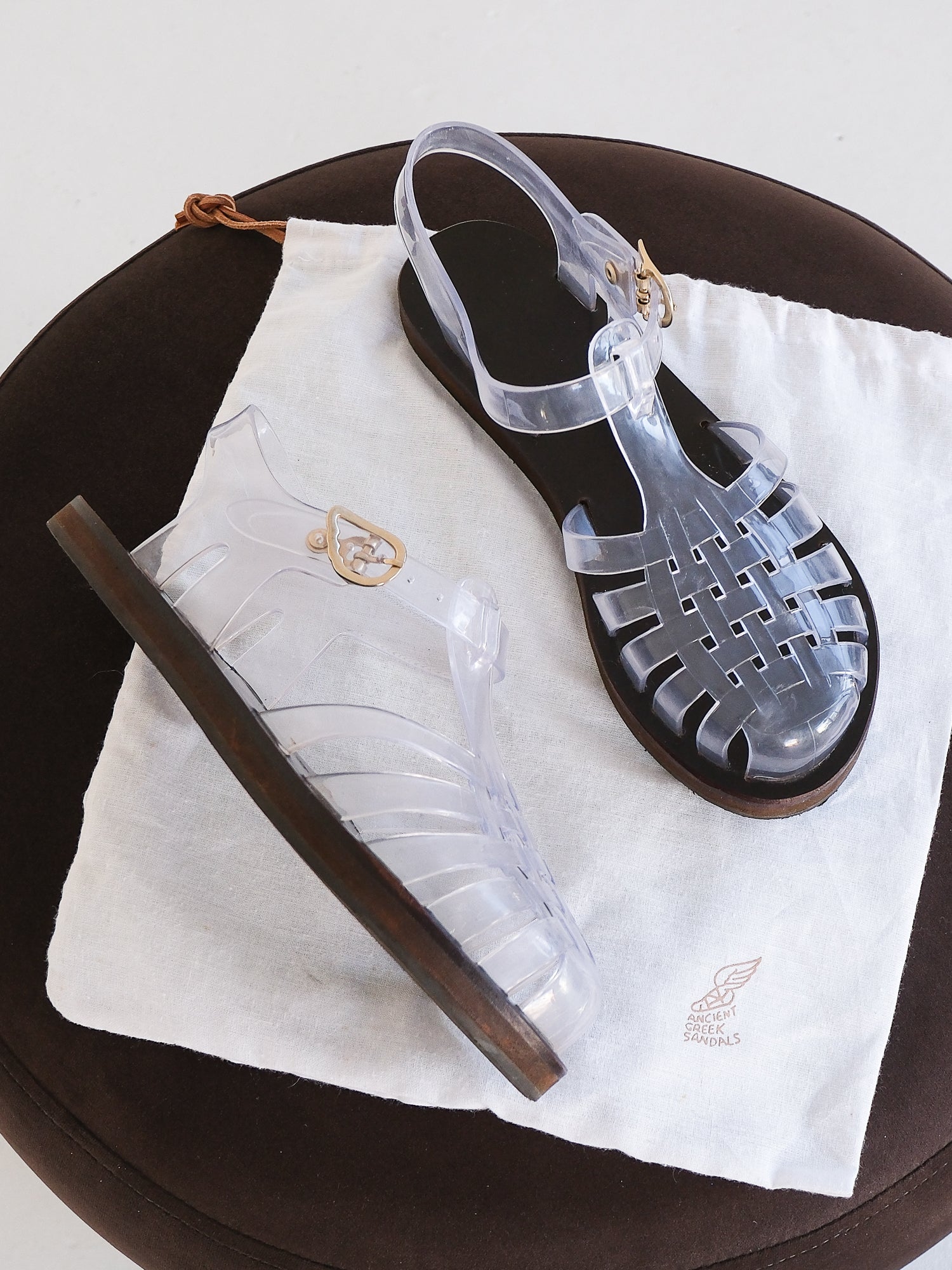 'Homeria Jelly' Fisherman Sandals, Size 39