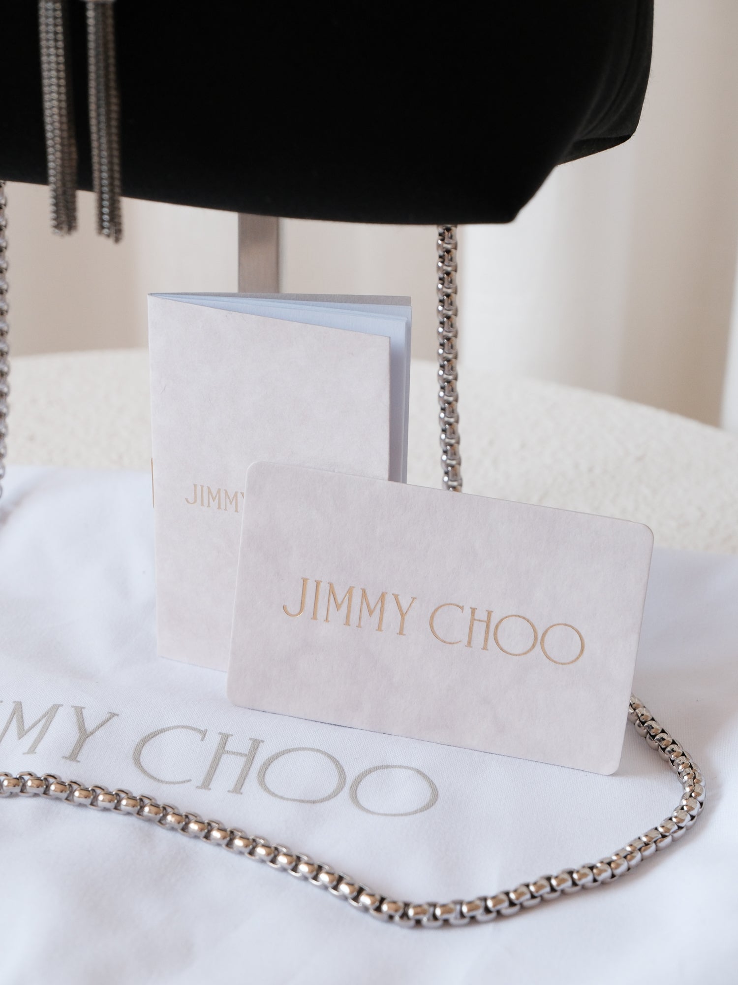 'Bon Bon' Satin Bag with Crystal Handle