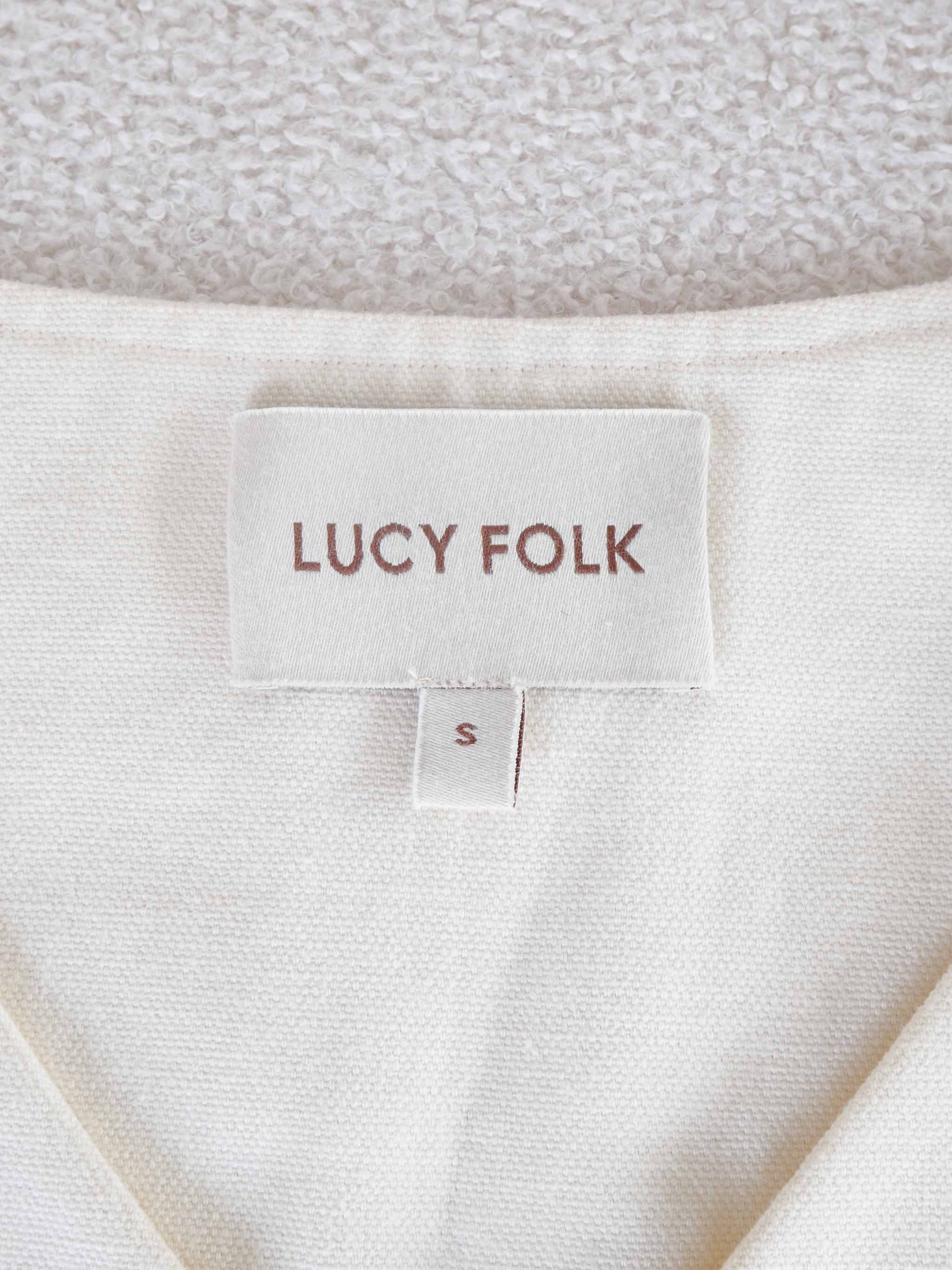 Limited Edition 'Ritual' Canvas Mini Vest, Size S