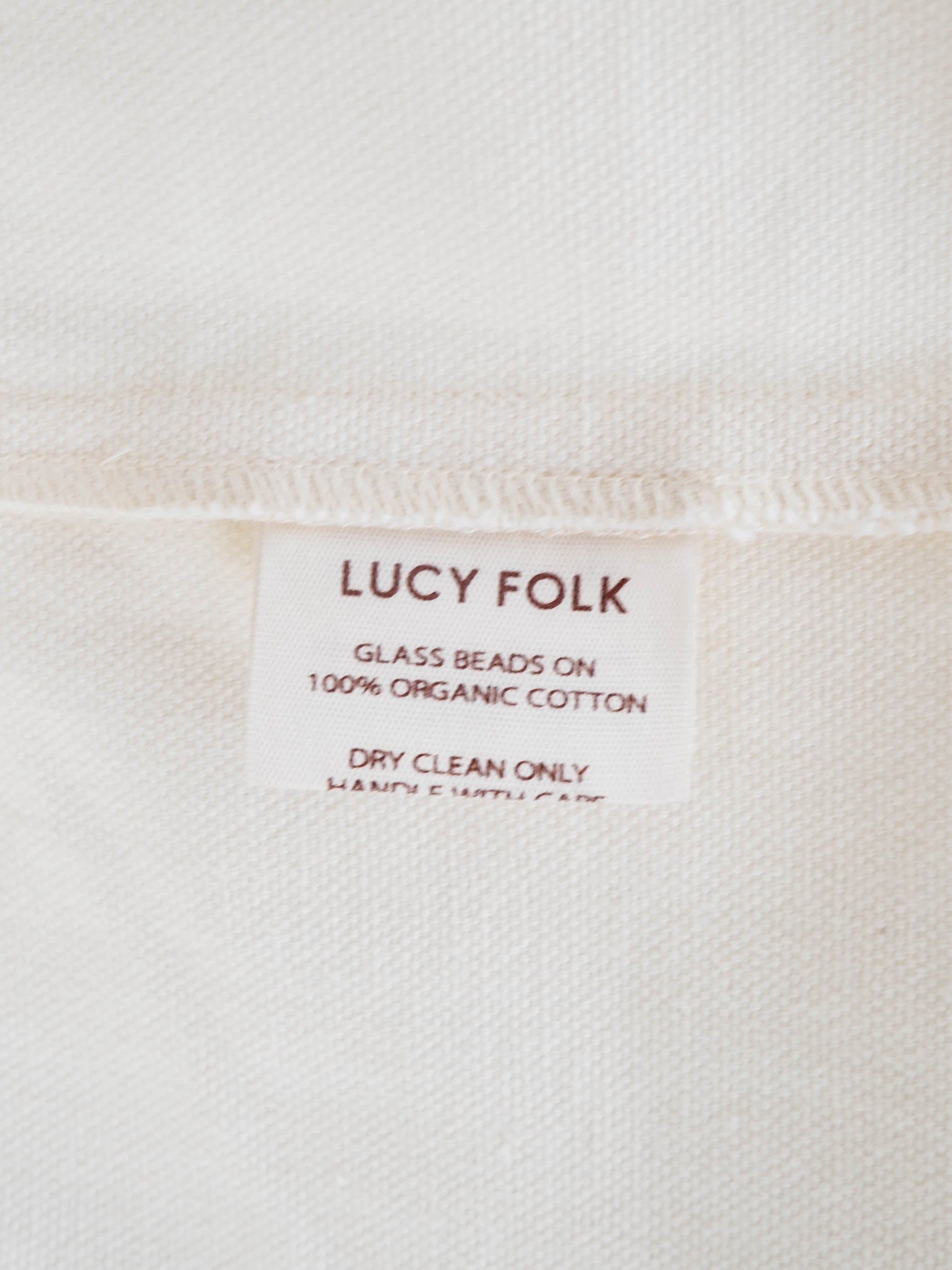 Limited Edition 'Ritual' Canvas Mini Vest, Size S