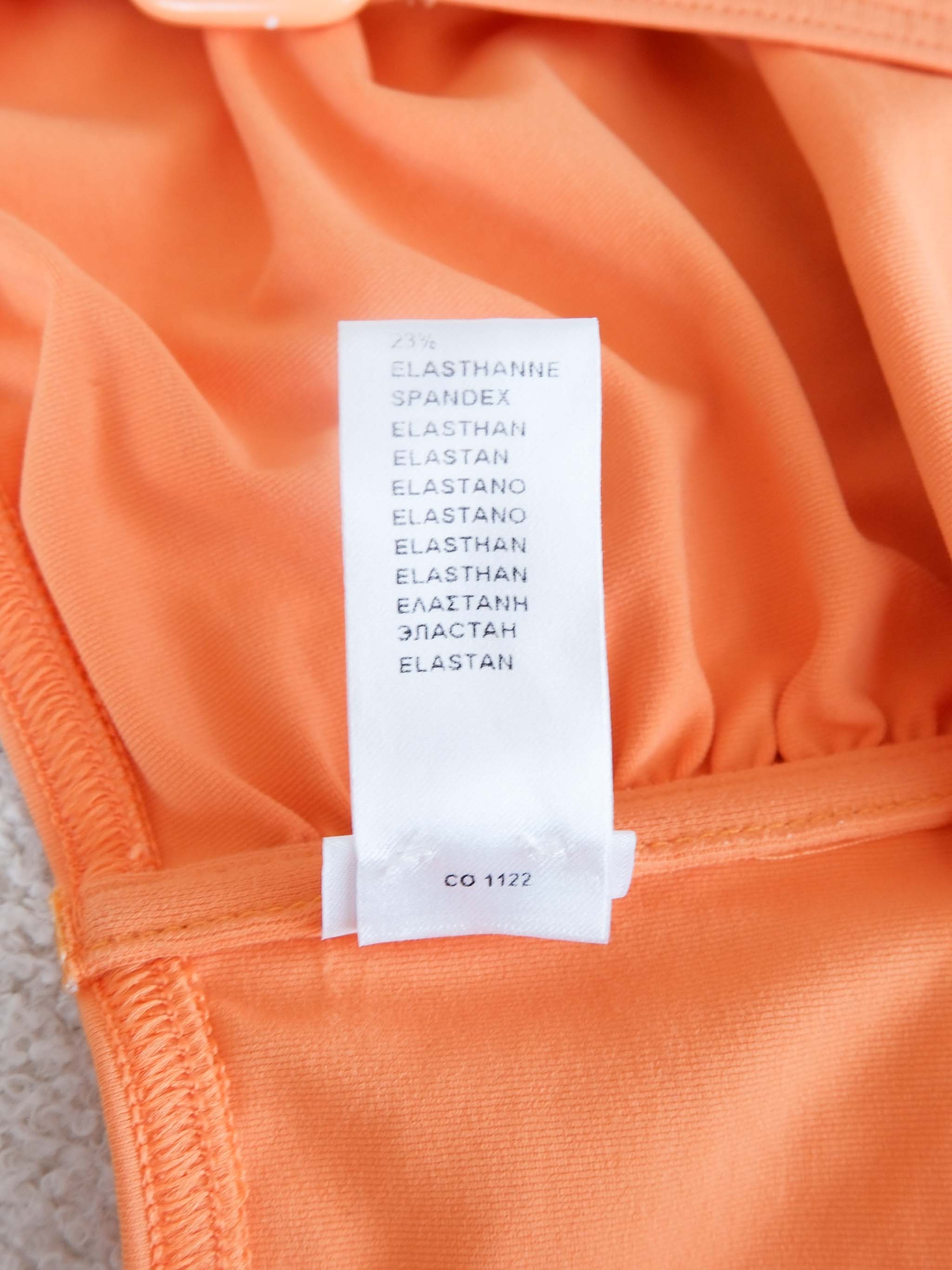 Kumquat 'Show' Bandeau Bikini Top, Size AU 14