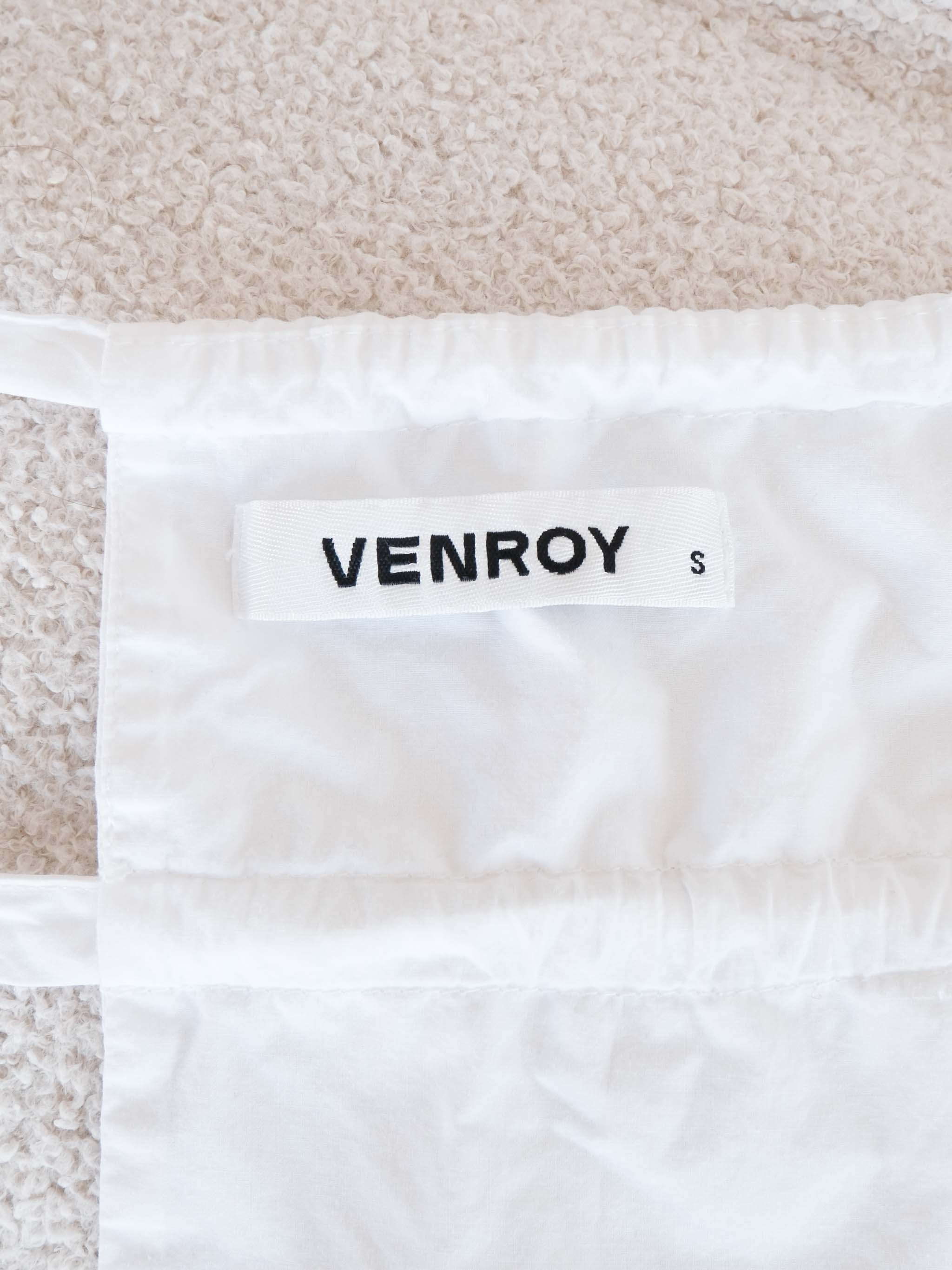 Cotton Poplin Halter Top, Size S