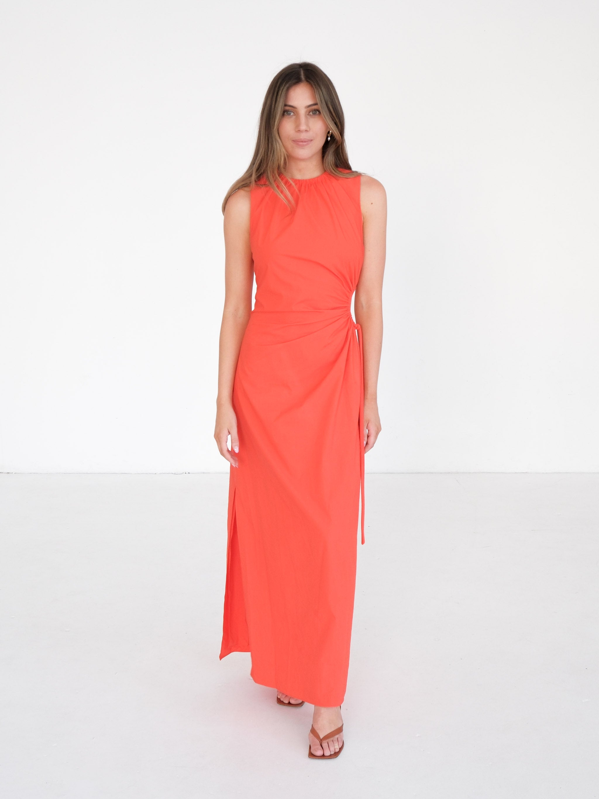 'Anja' Cut Out Maxi Dress, Size 2 | AU 10