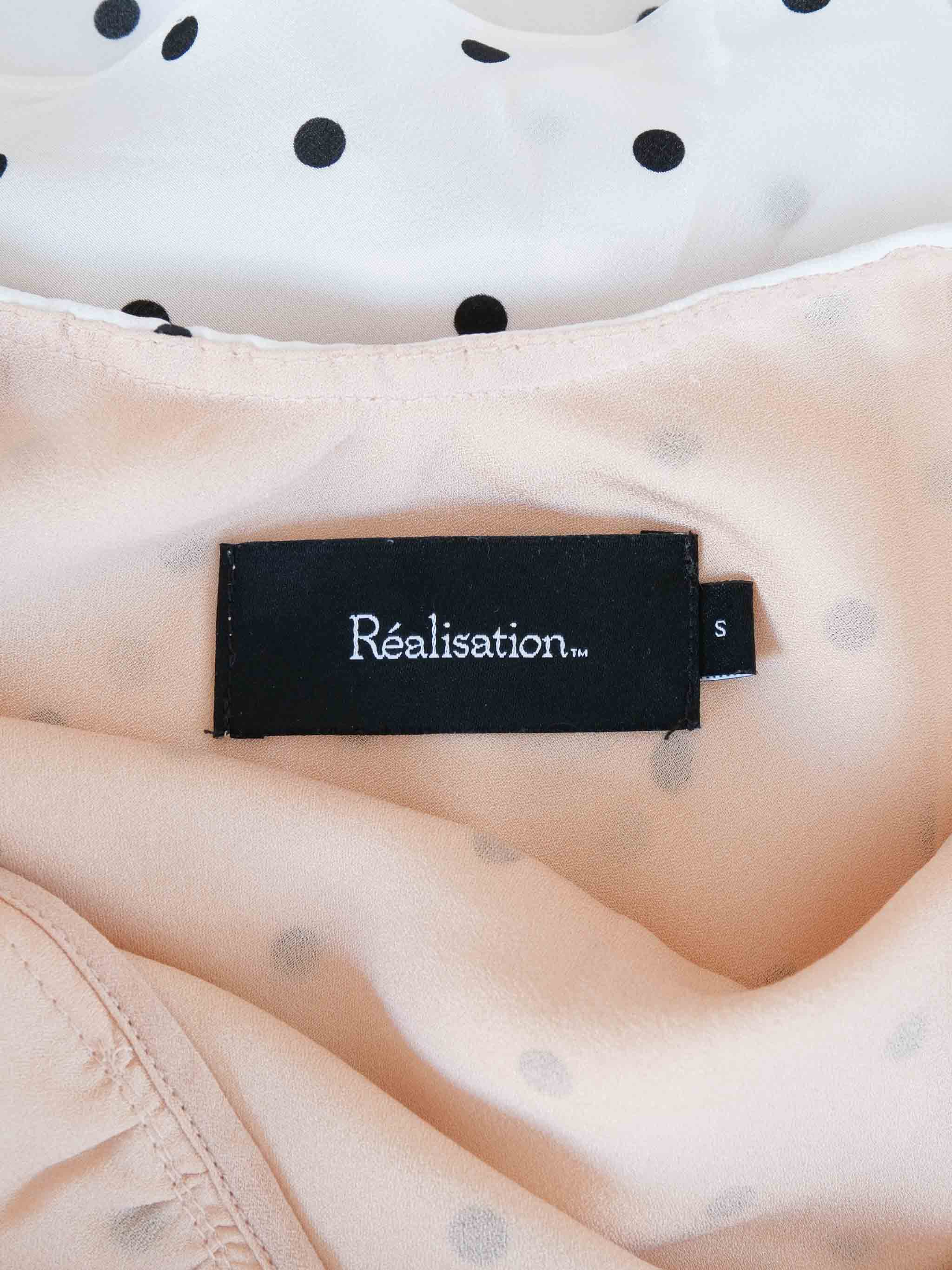 'Sadie' Petite Spot Midi Dress, Size S