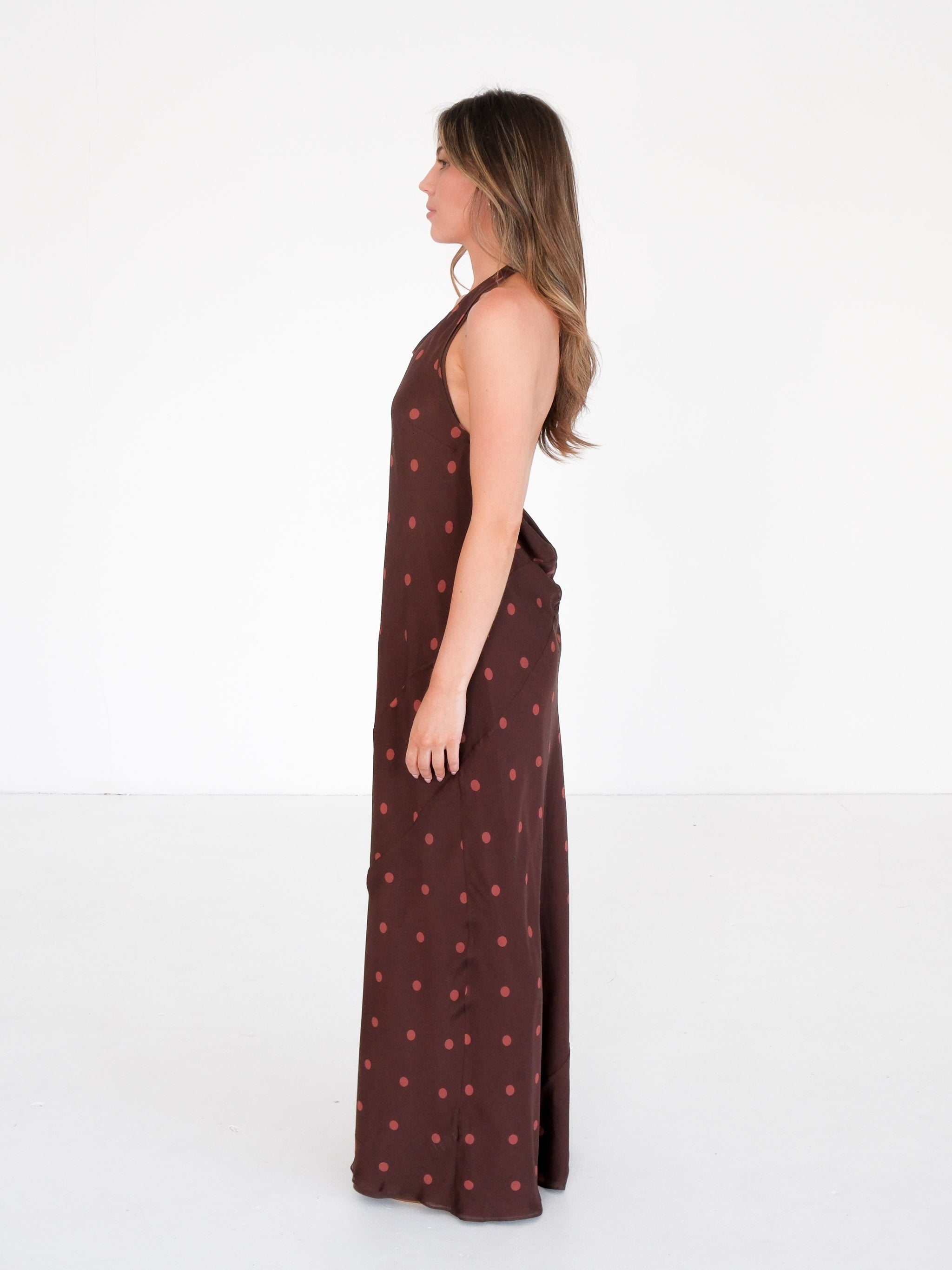 'Toni' Halter Dress, Size 4 | AU 14