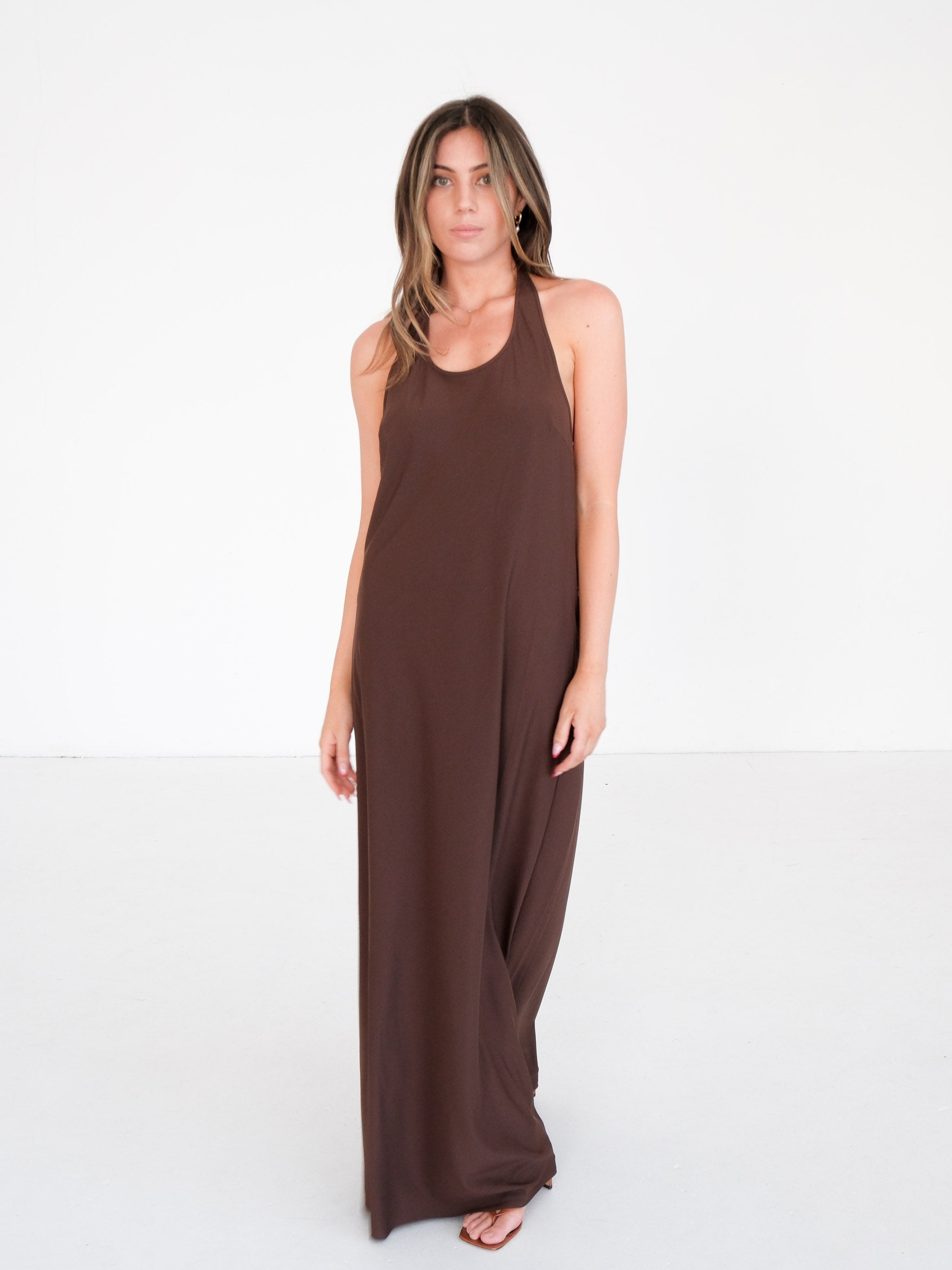 'Toni' Halter Dress, Size 4 | AU 14