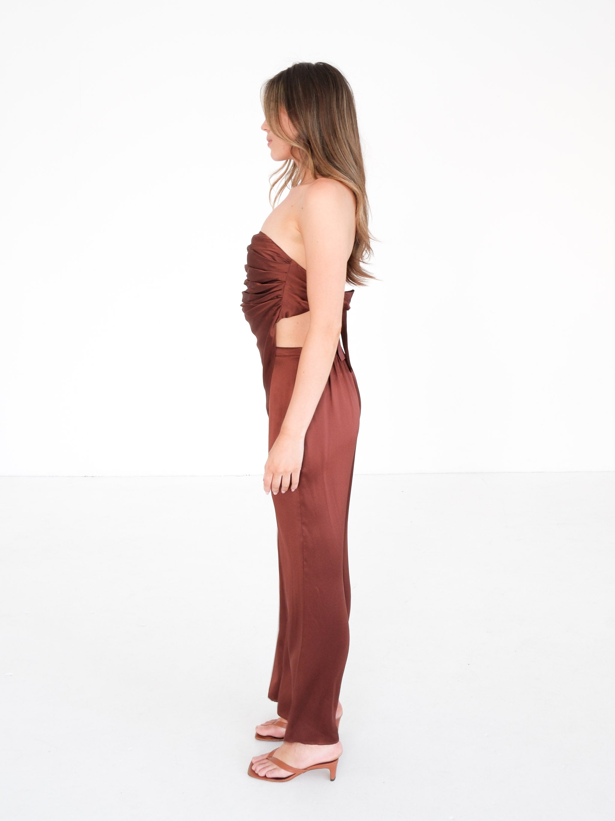 'Marisol' Silk Two Piece Set, Size XS