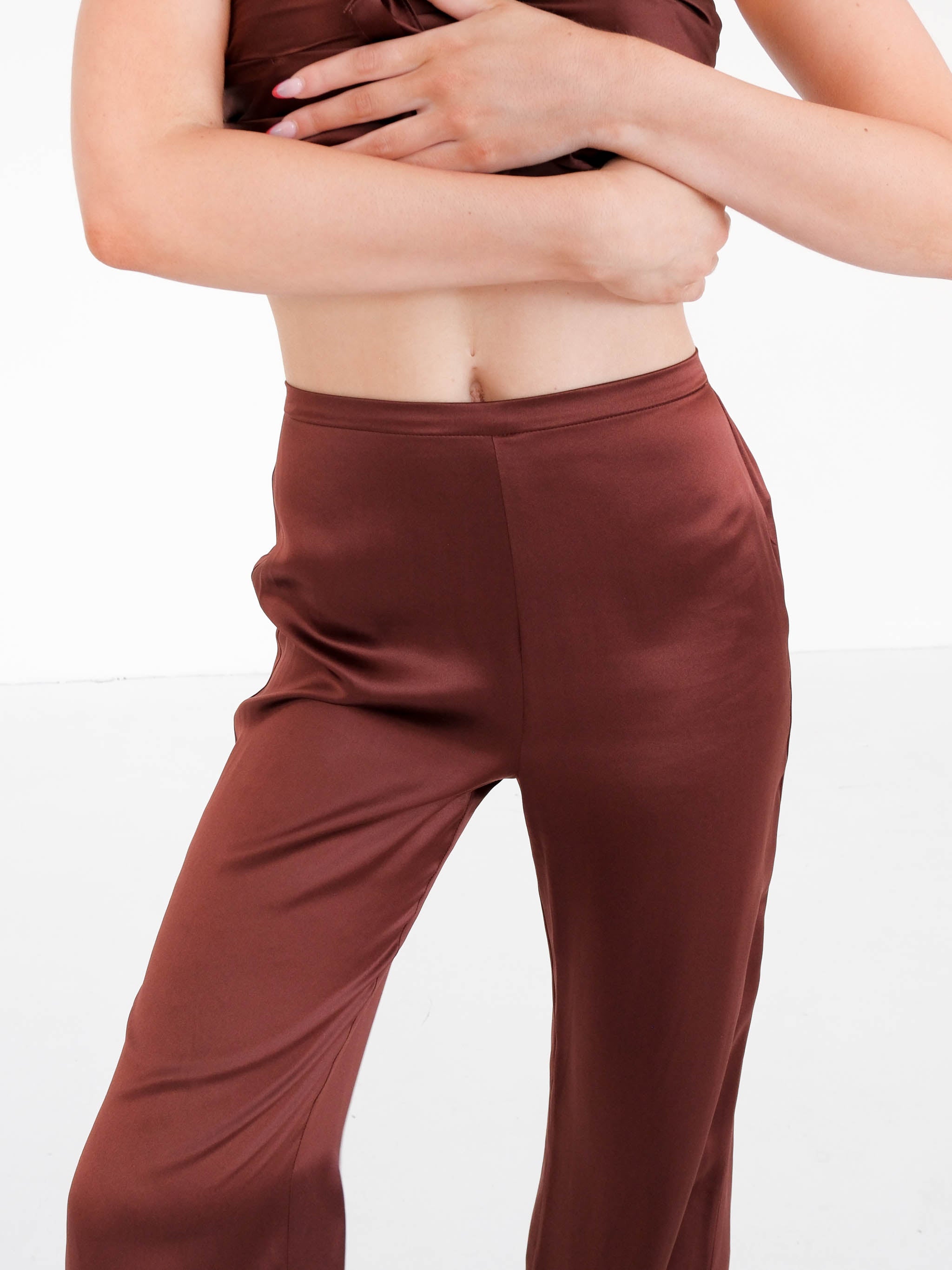 'Marisol' Silk Two Piece Set, Size XS