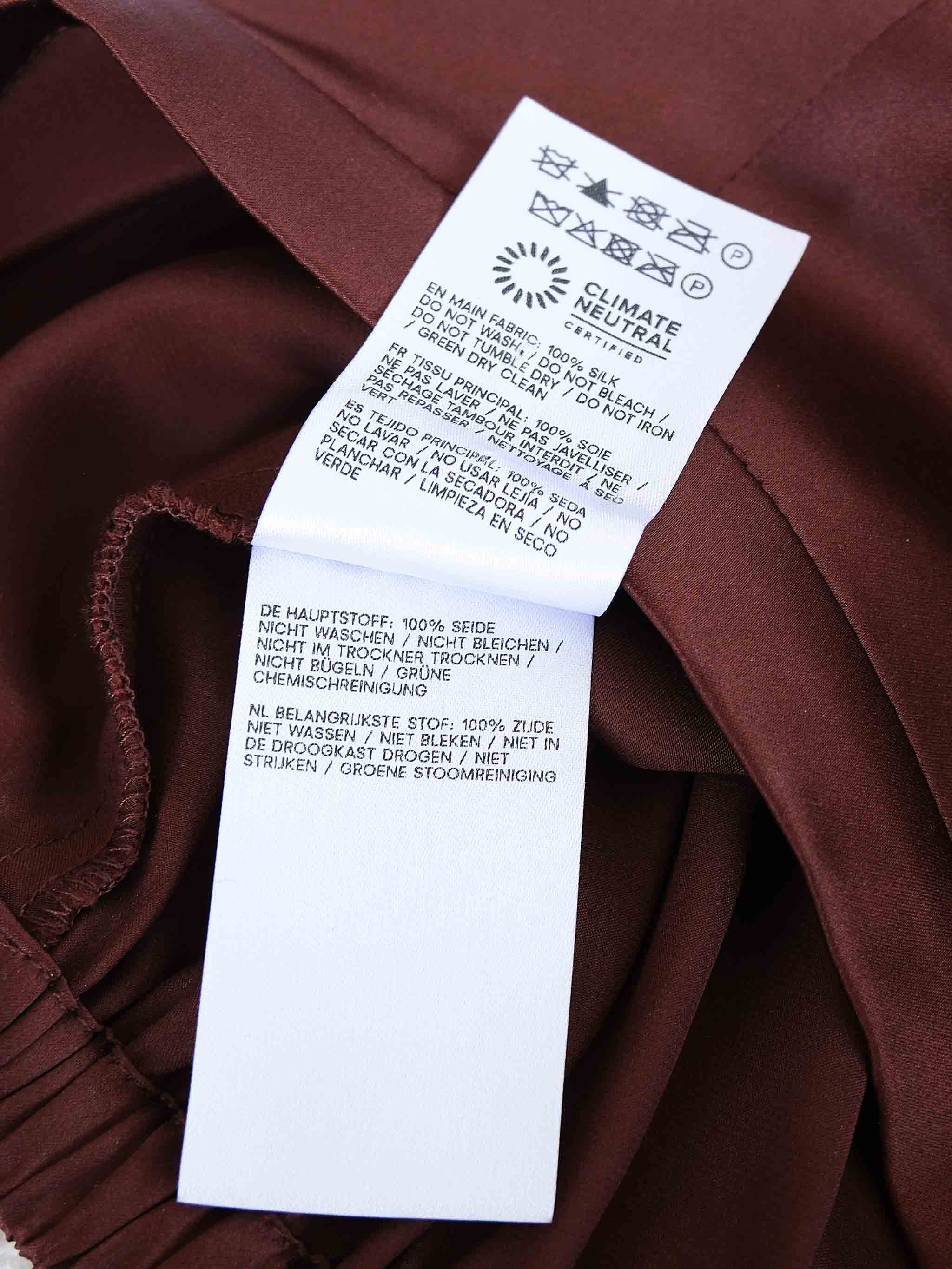 'Marisol' Silk Two Piece Set, Size XS