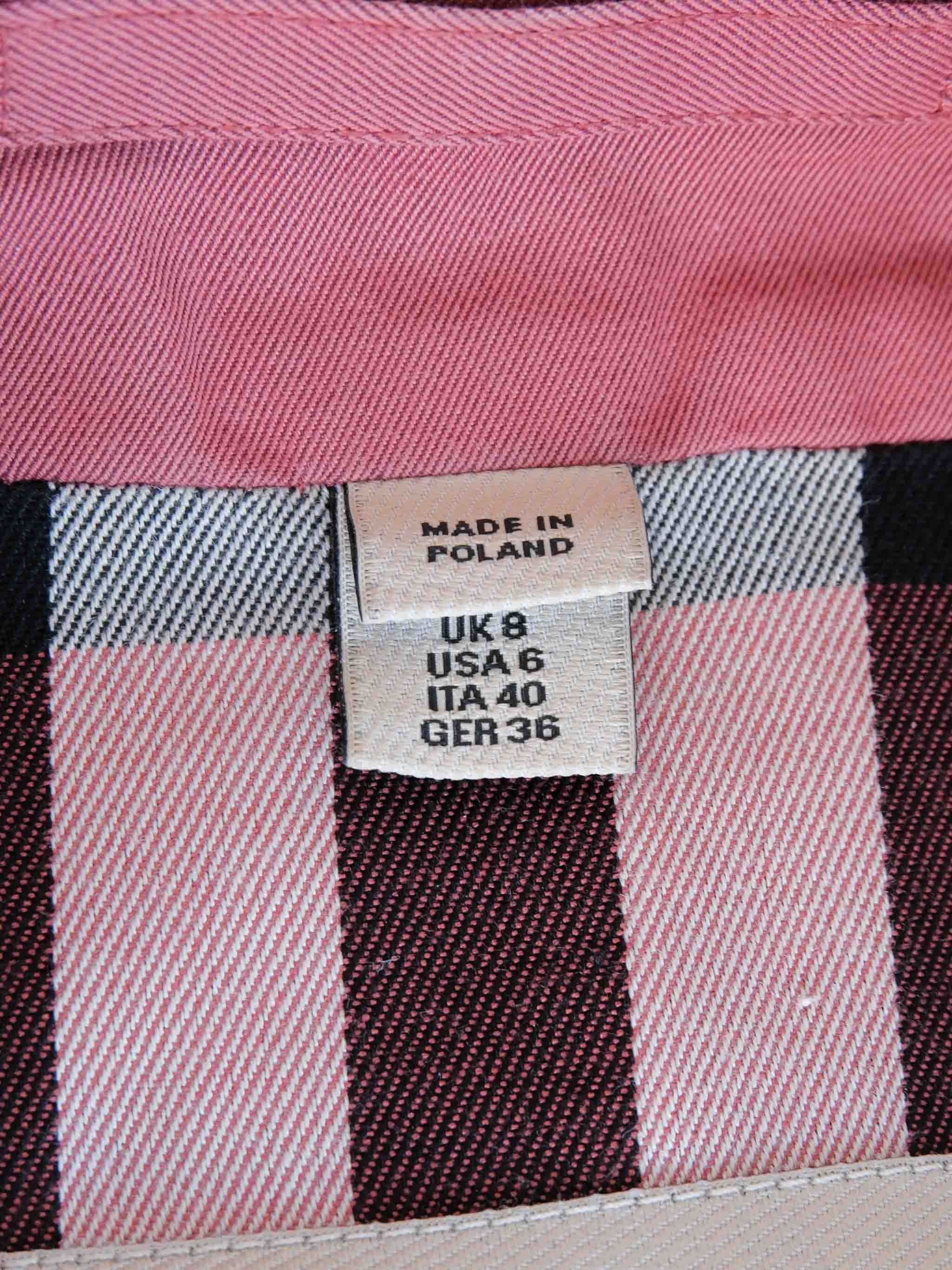 Sandringham Cotton Gabardine Trench Coat, Size AU 8