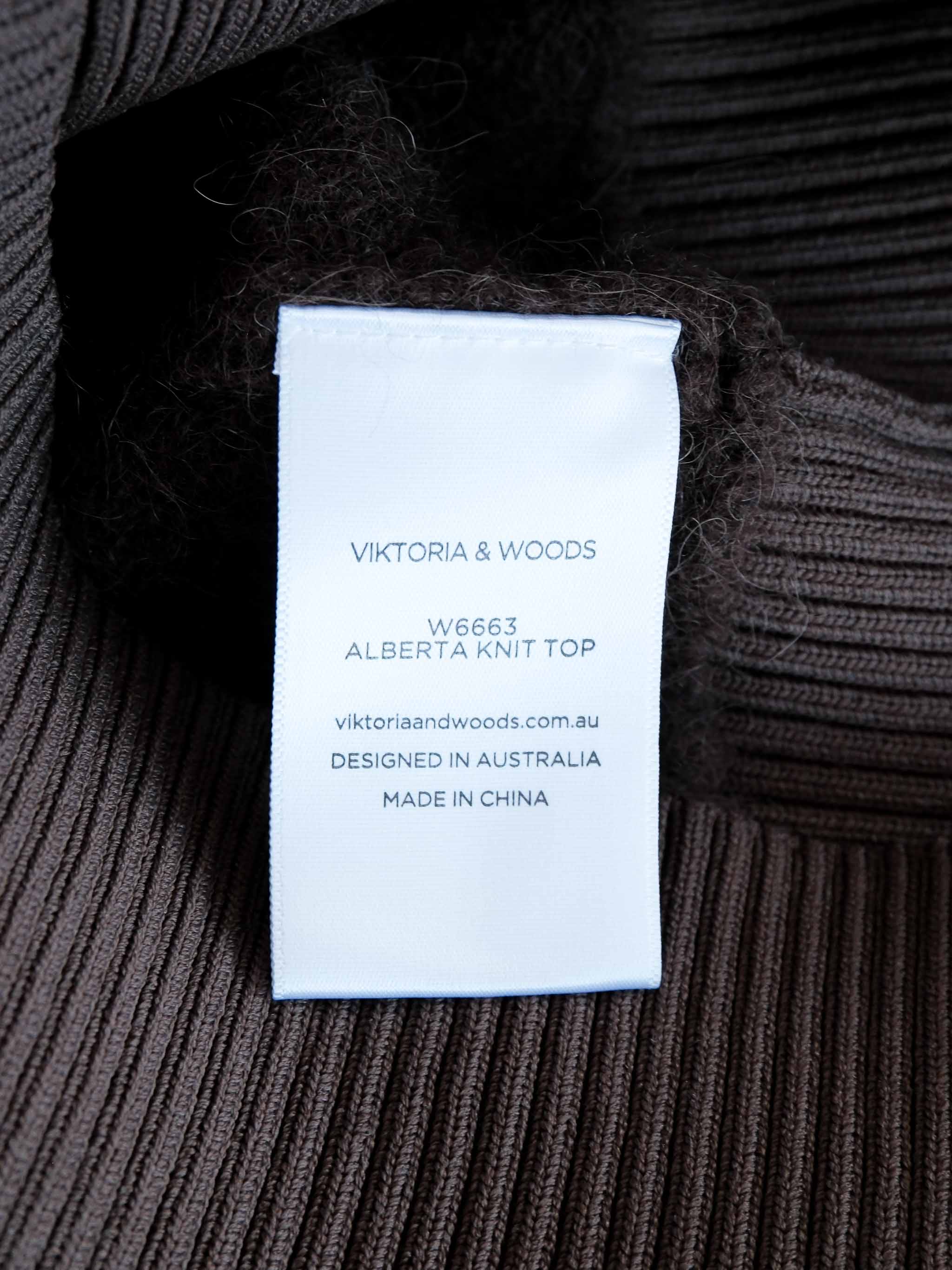 'Alberta' Knit Top, Size 00 | AU 4