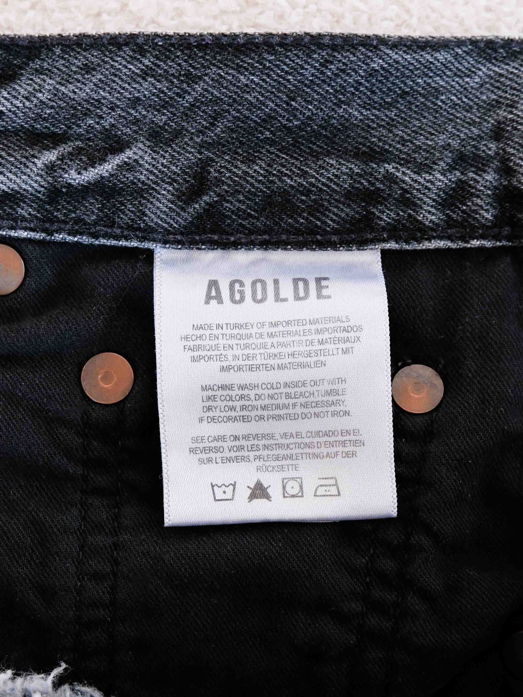 Upcycled Gucci Embellished Denim Shorts