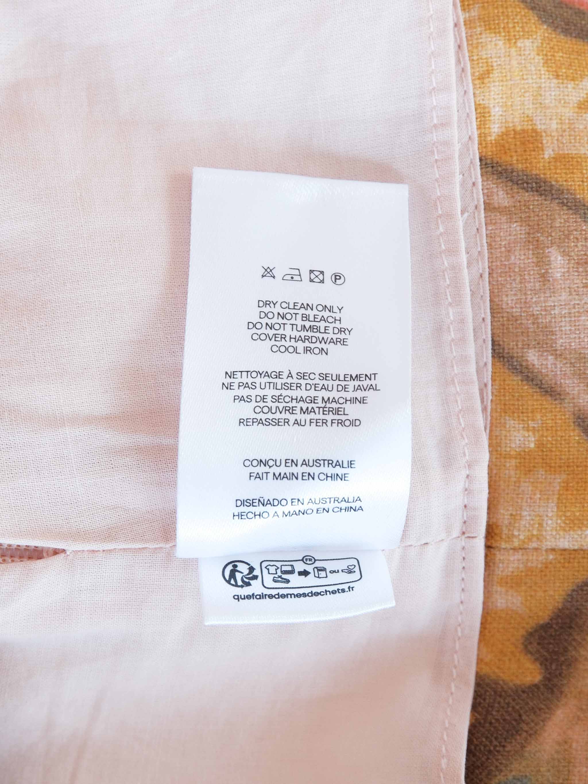 'Talulah' Linen Mini Skirt, Size 1 | AU 8