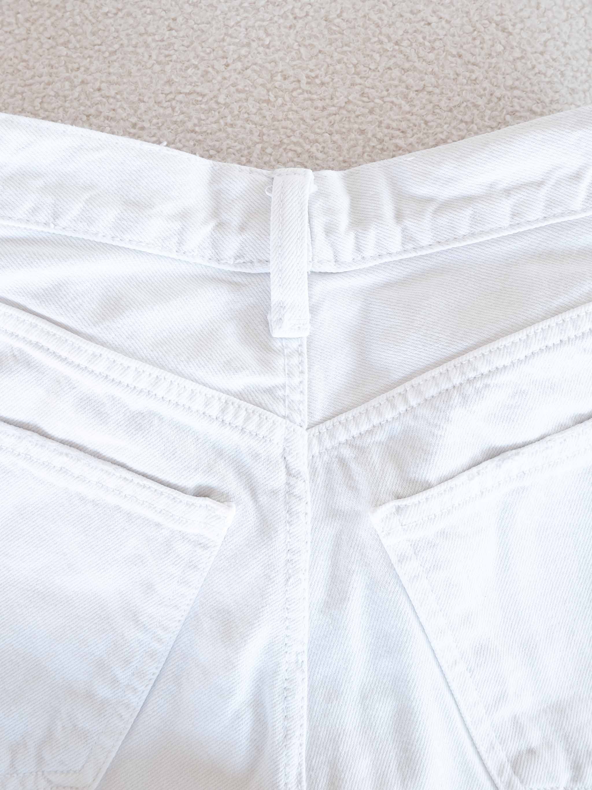 'Low Slung Baggy' Jean Shorts, Size AU 6-8