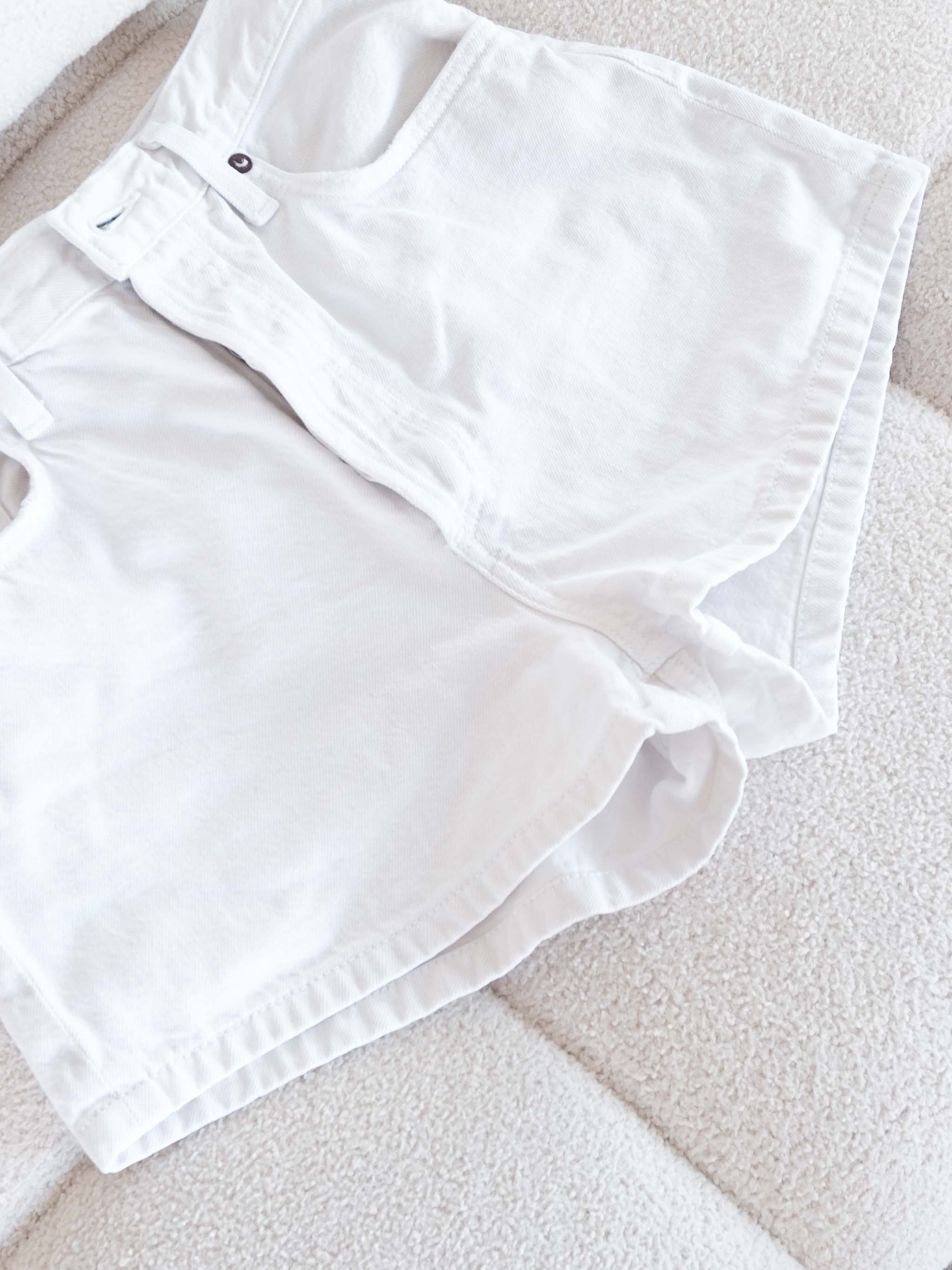 'Low Slung Baggy' Jean Shorts, Size AU 6-8