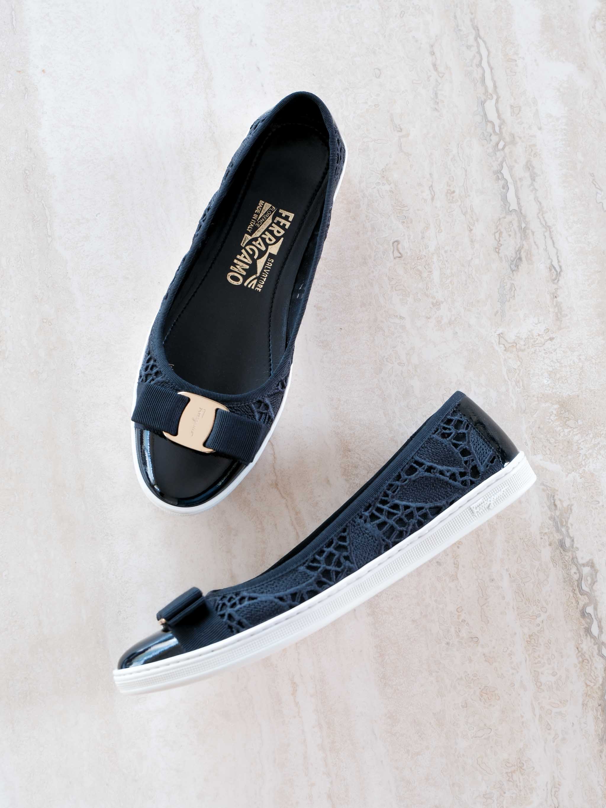 'Rufina' Ballet Flat Sneakers, Size 7 M