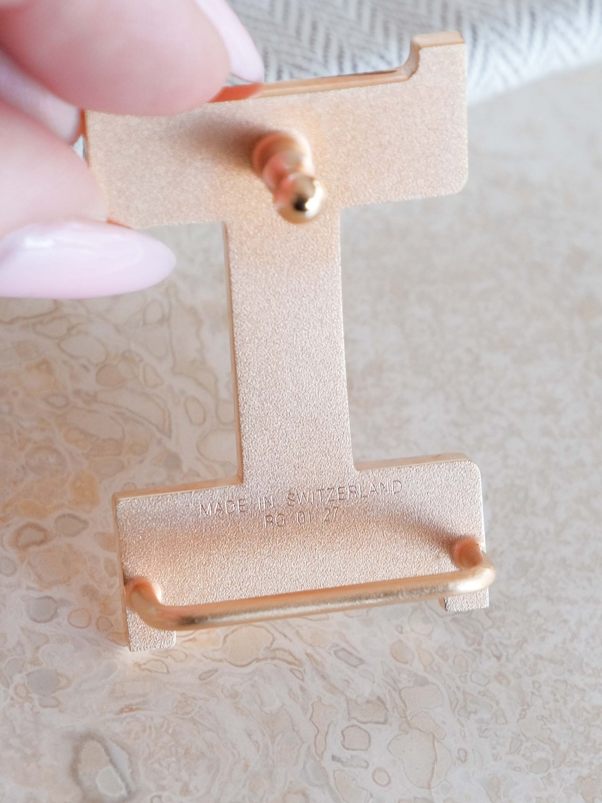 Mini Constance Belt Buckle & Reversible Leather Strap 24mm, Size 90