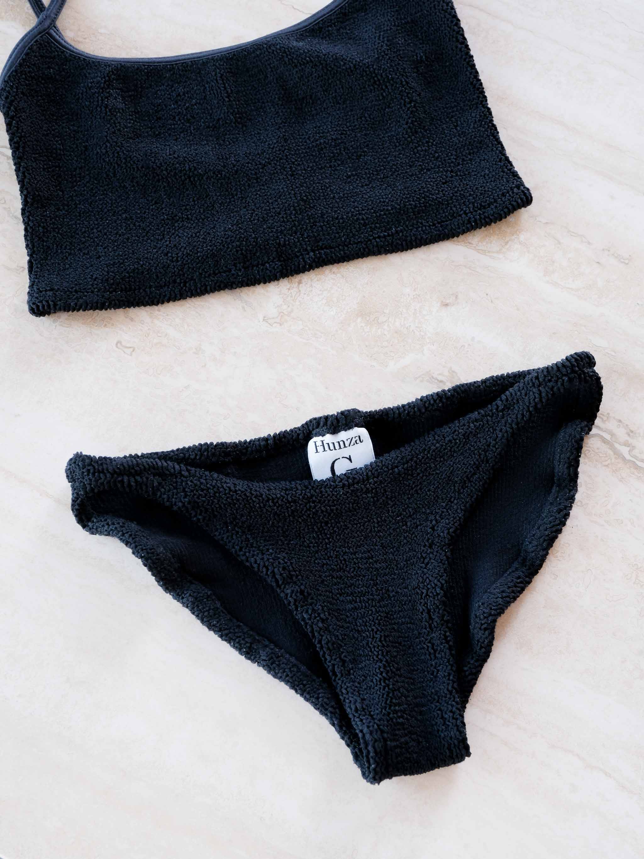 'Gigi' Crinkle Bikini, Size O/S