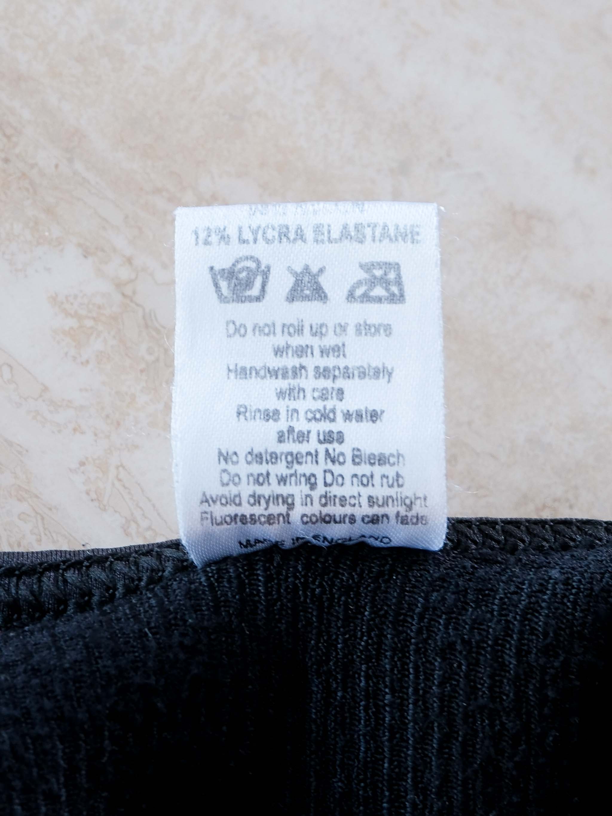 'Gigi' Crinkle Bikini, Size O/S