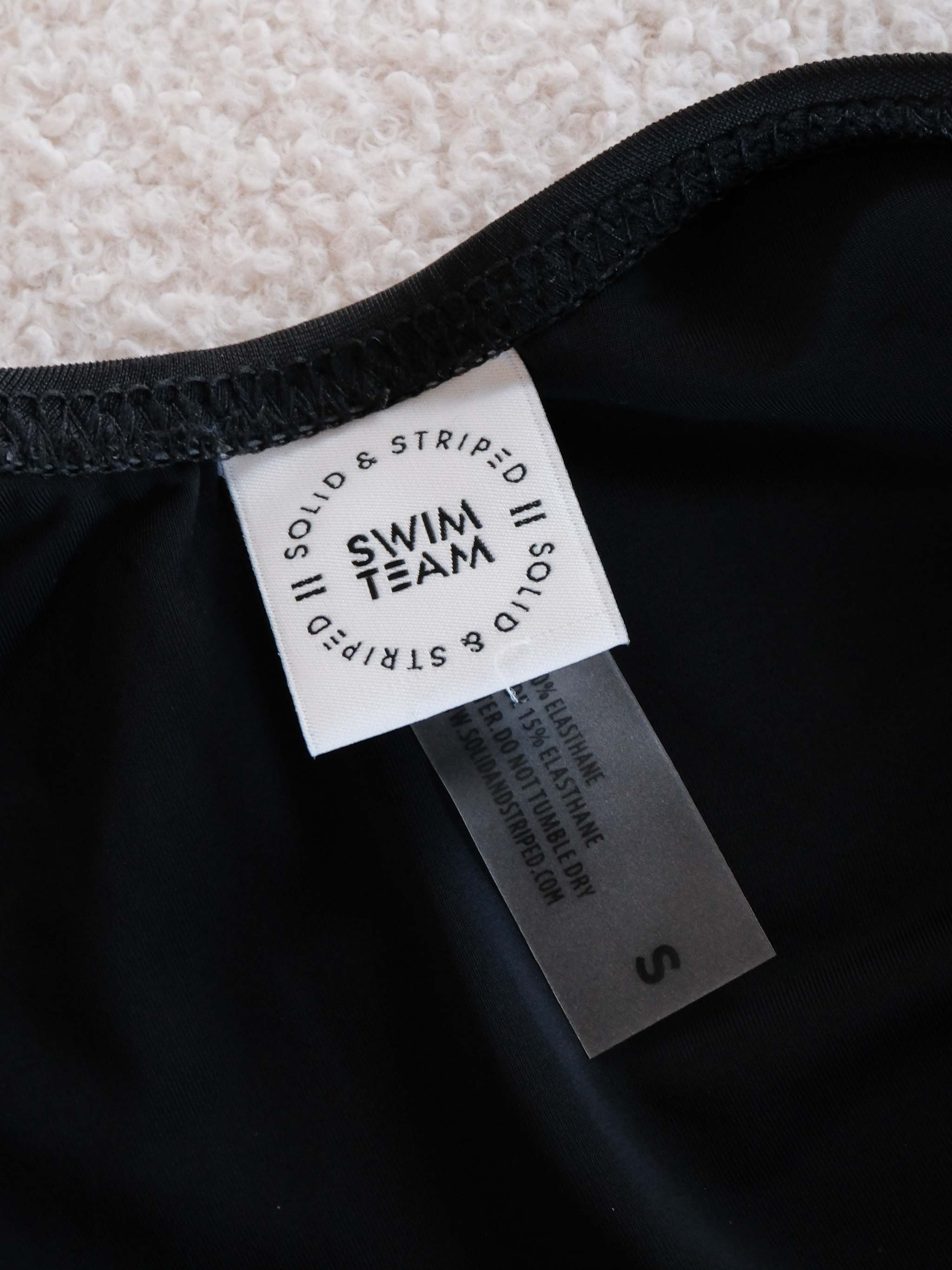 'Lily' Tie Side One-Piece Swimsuit, Size S