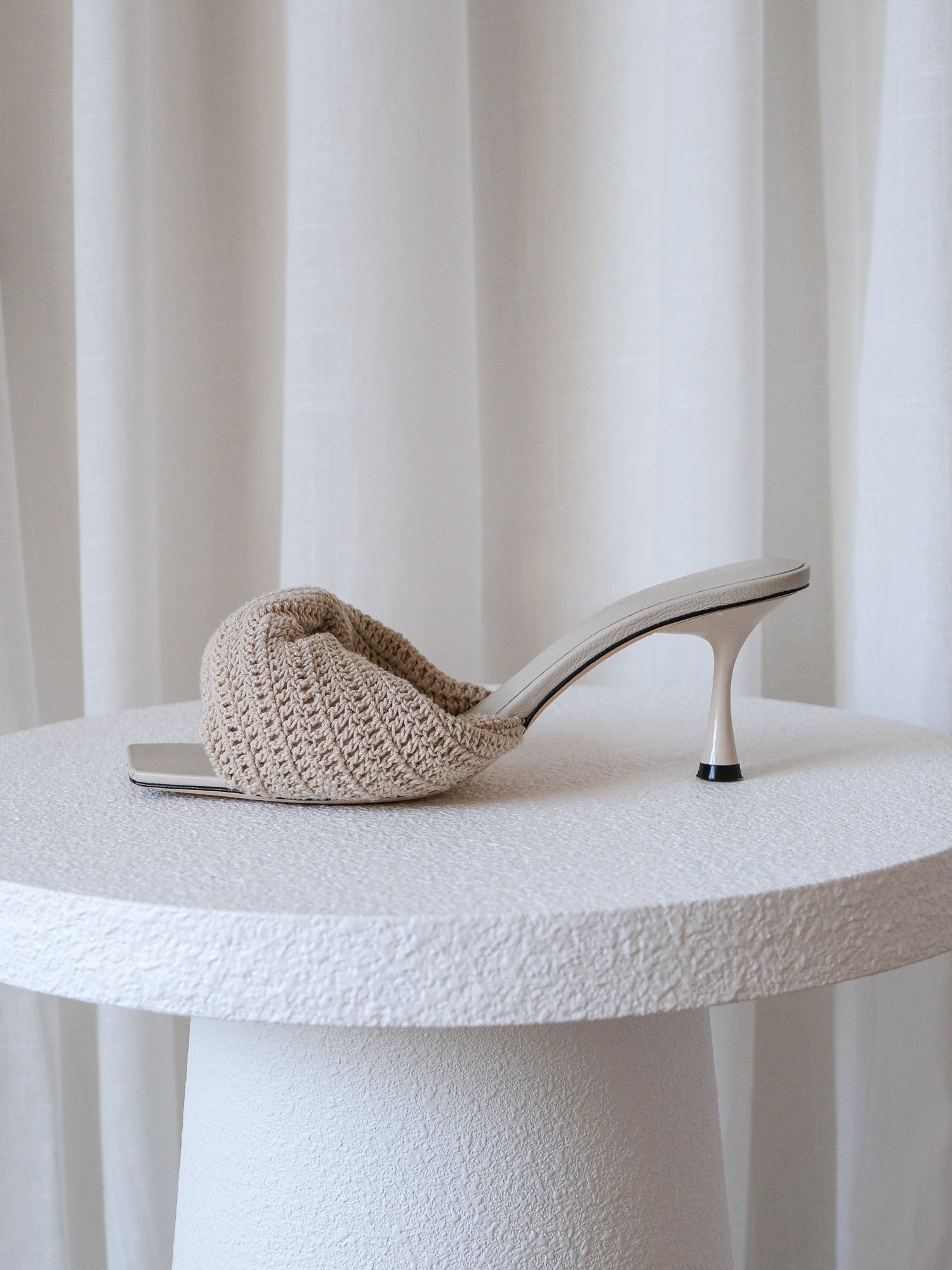 'Twisted Crochet 70' Heels, Size 38