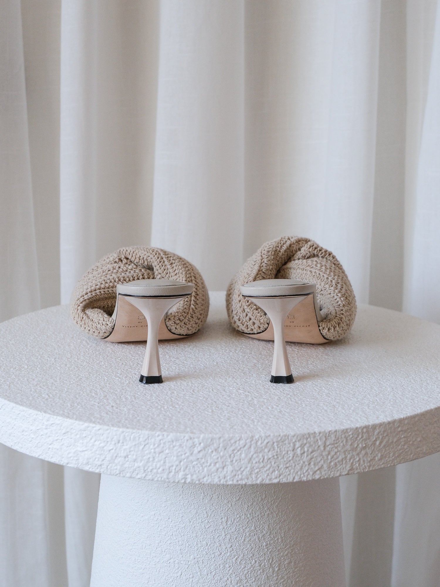 'Twisted Crochet 70' Heels, Size 38