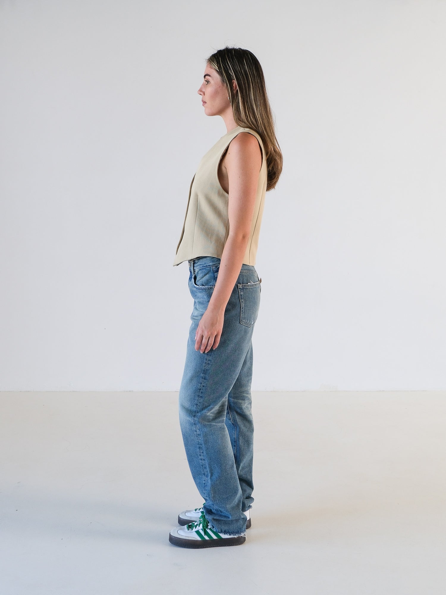 ‘Alexxis’ Straight Leg Jeans, Size 27