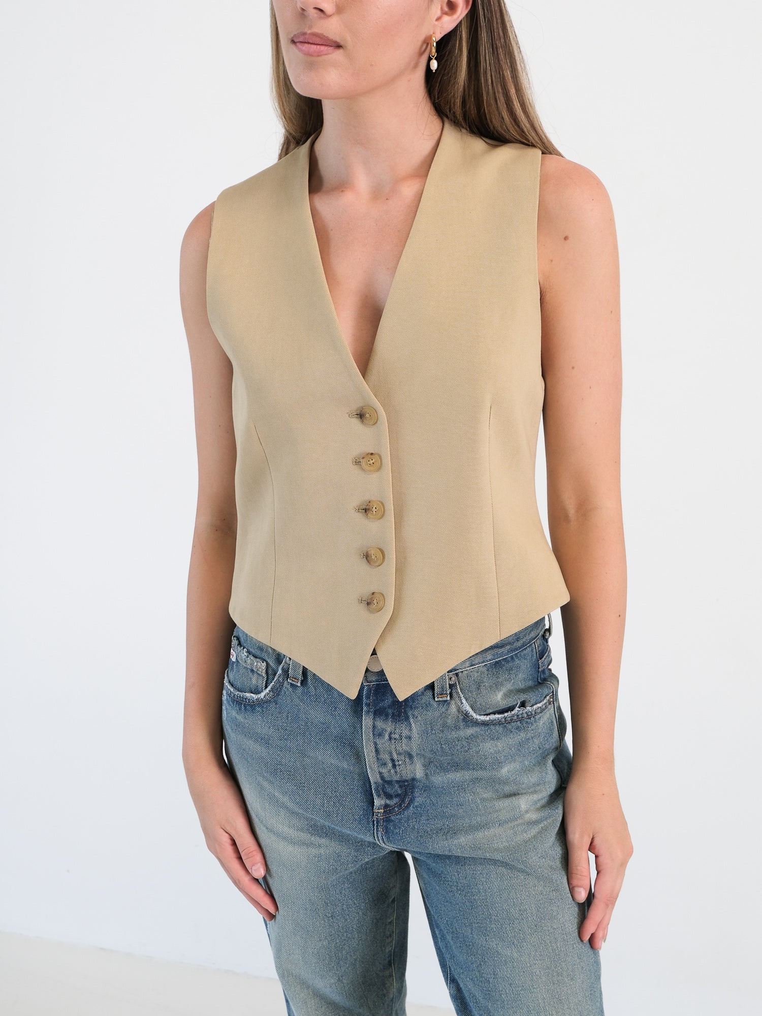 'Angelina' Vest, Size US 6 | AU 10