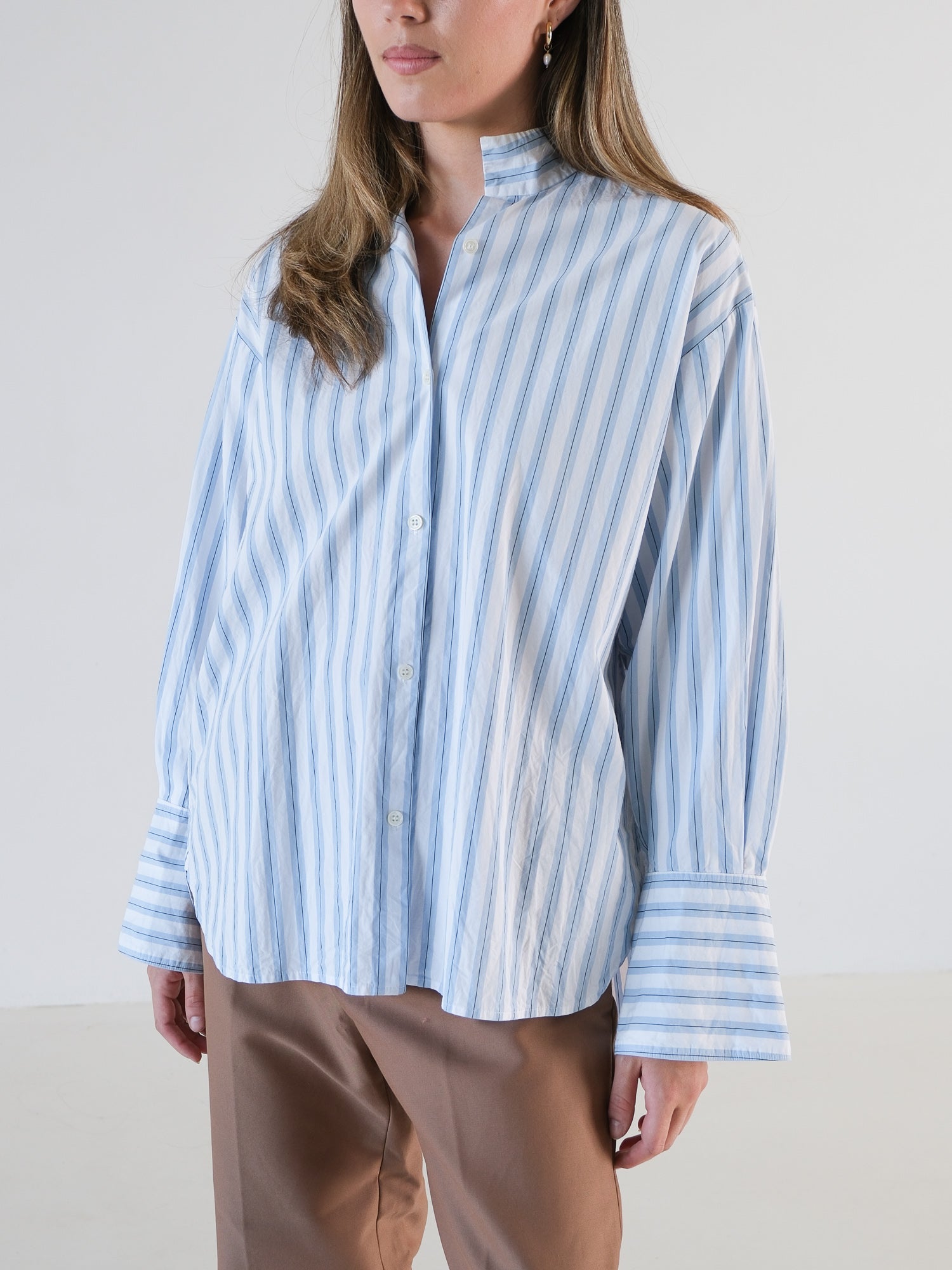 'The Oversized' Organic Cotton Shirt, Size S