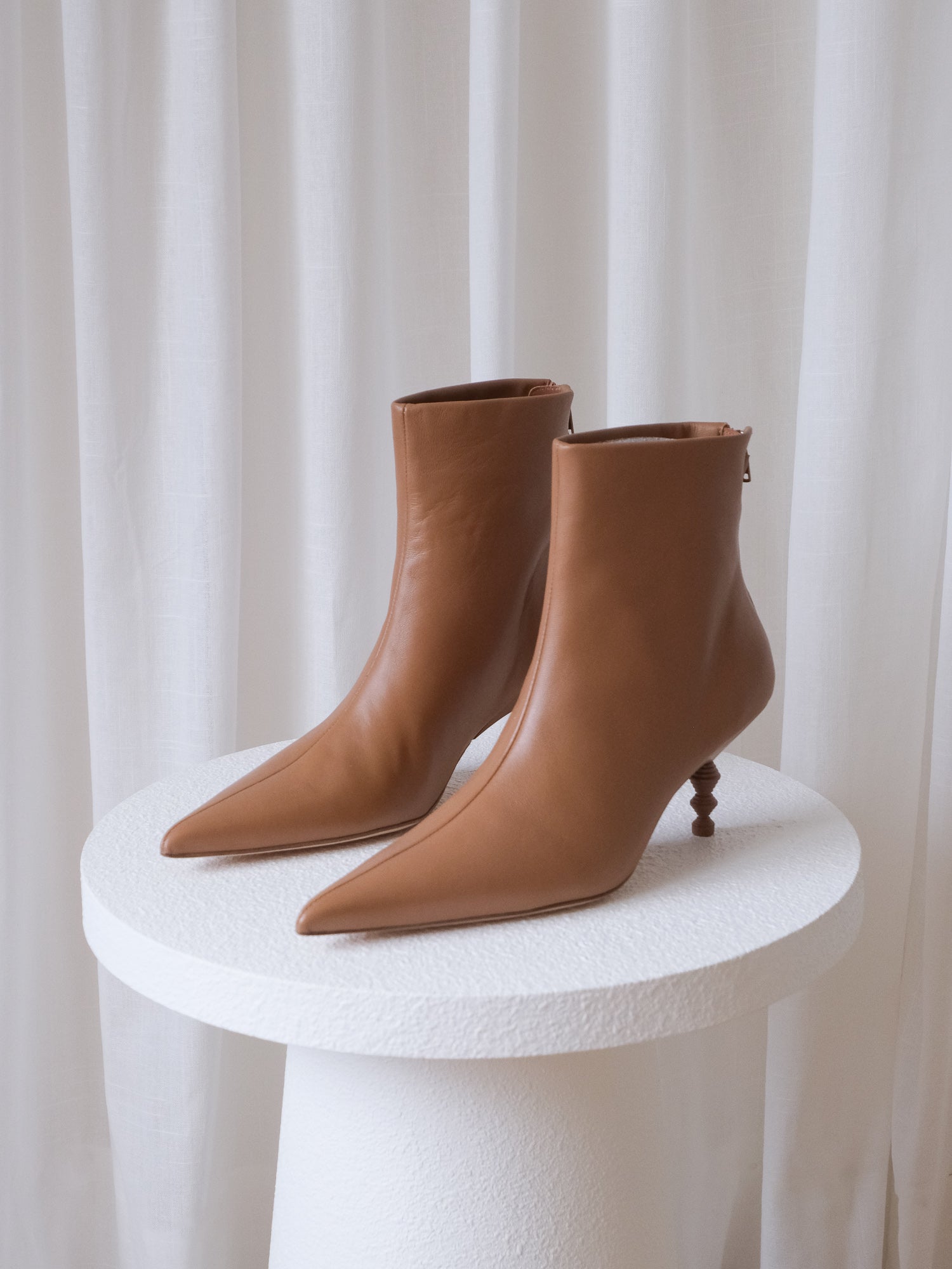 'Elenora' Nappa Leather Boot, Size 40