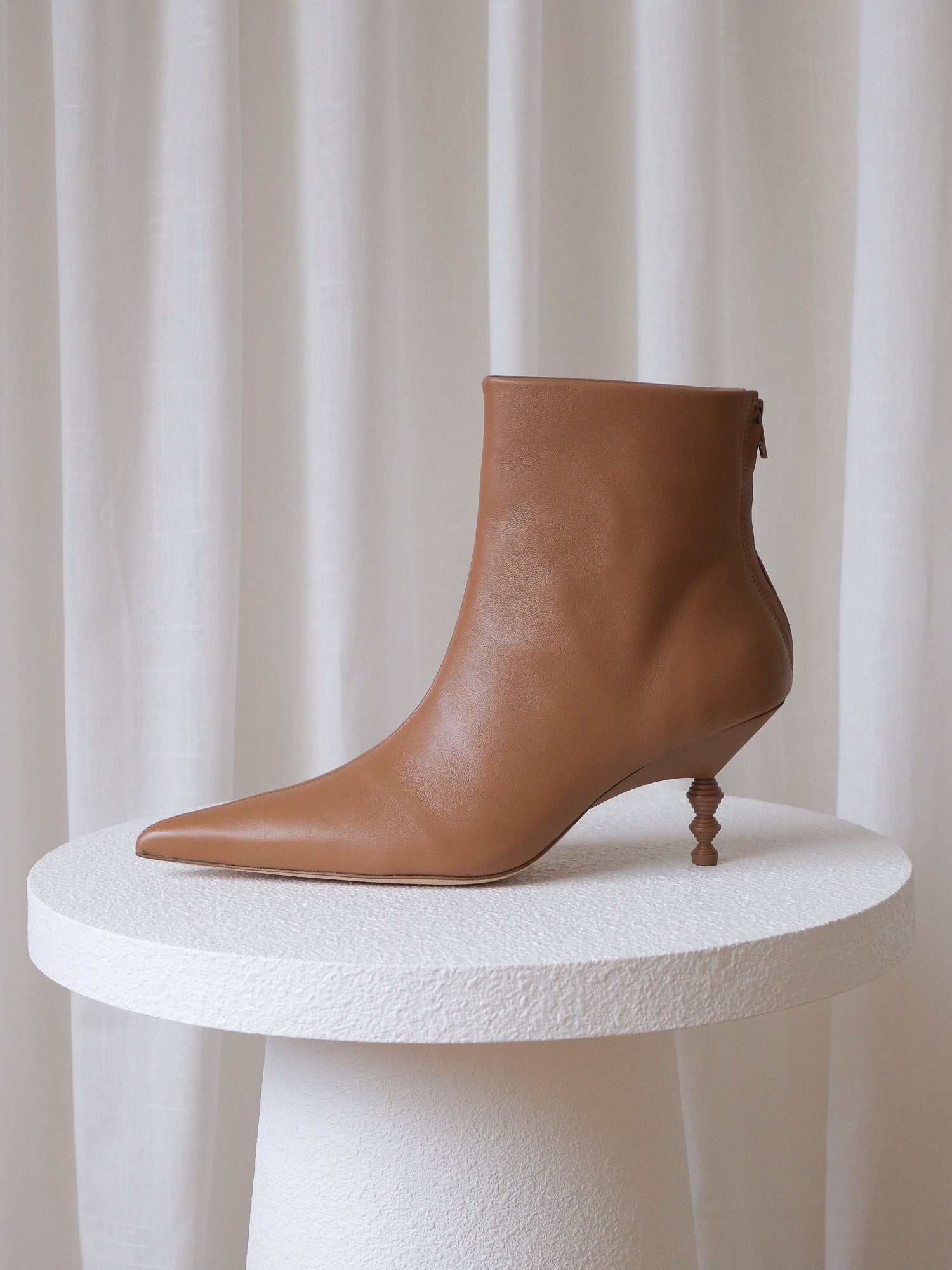 'Elenora' Nappa Leather Boot, Size 40