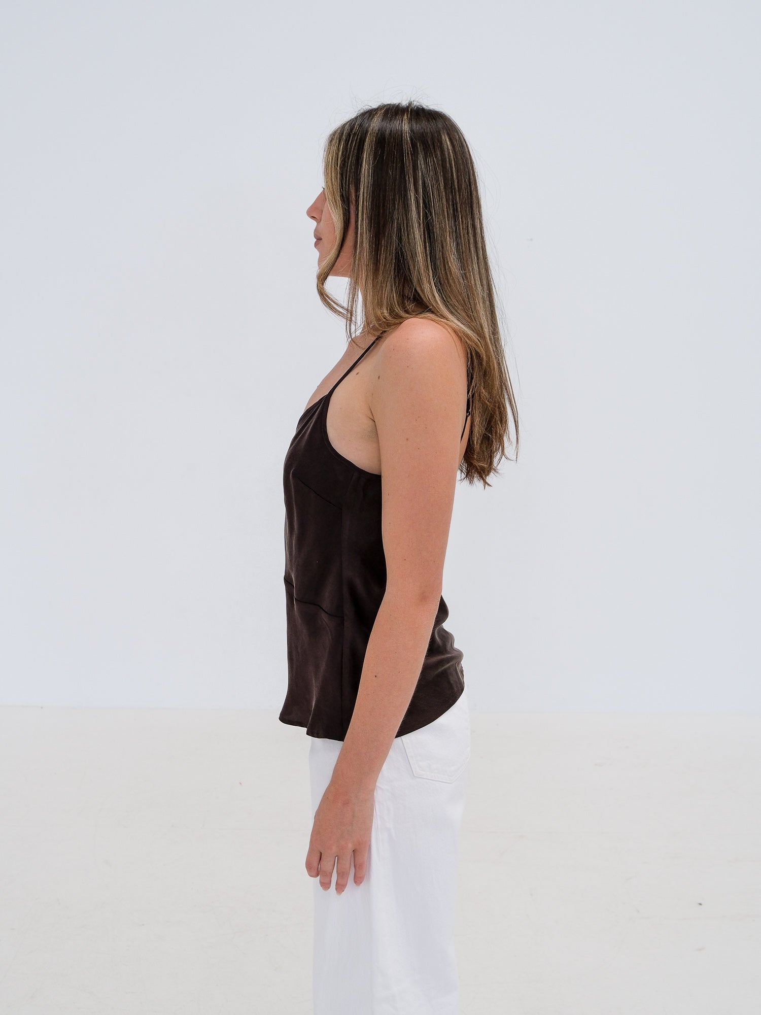 'Hannah' Silk Cami Top, Size 2 | AU 12