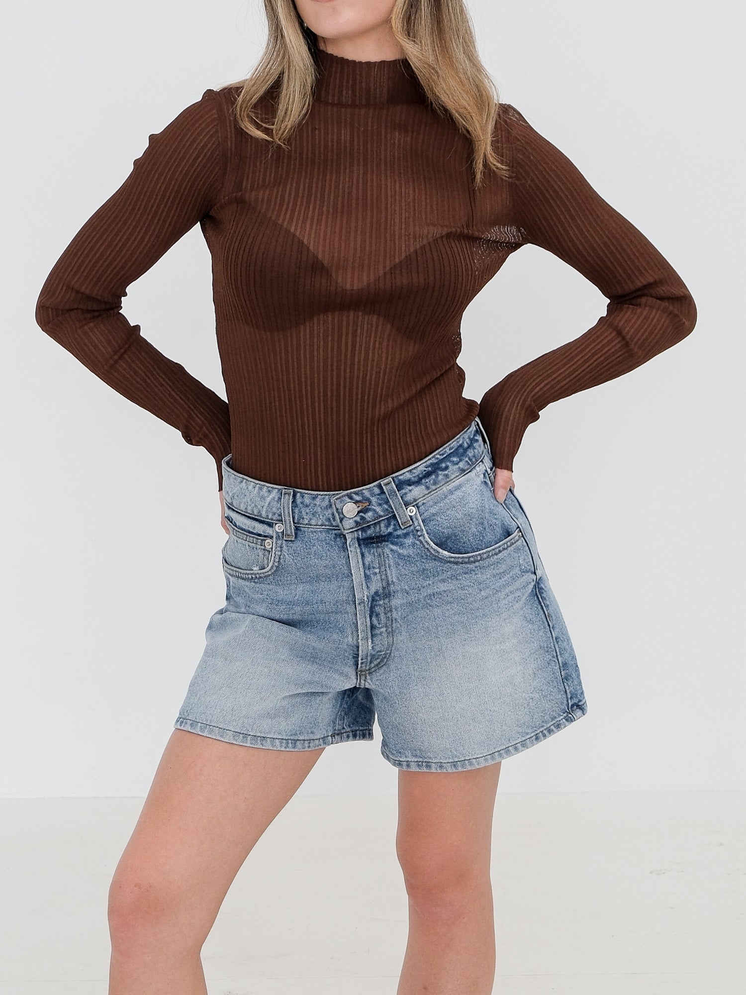 'Scout' Denim Shorts, Size 25