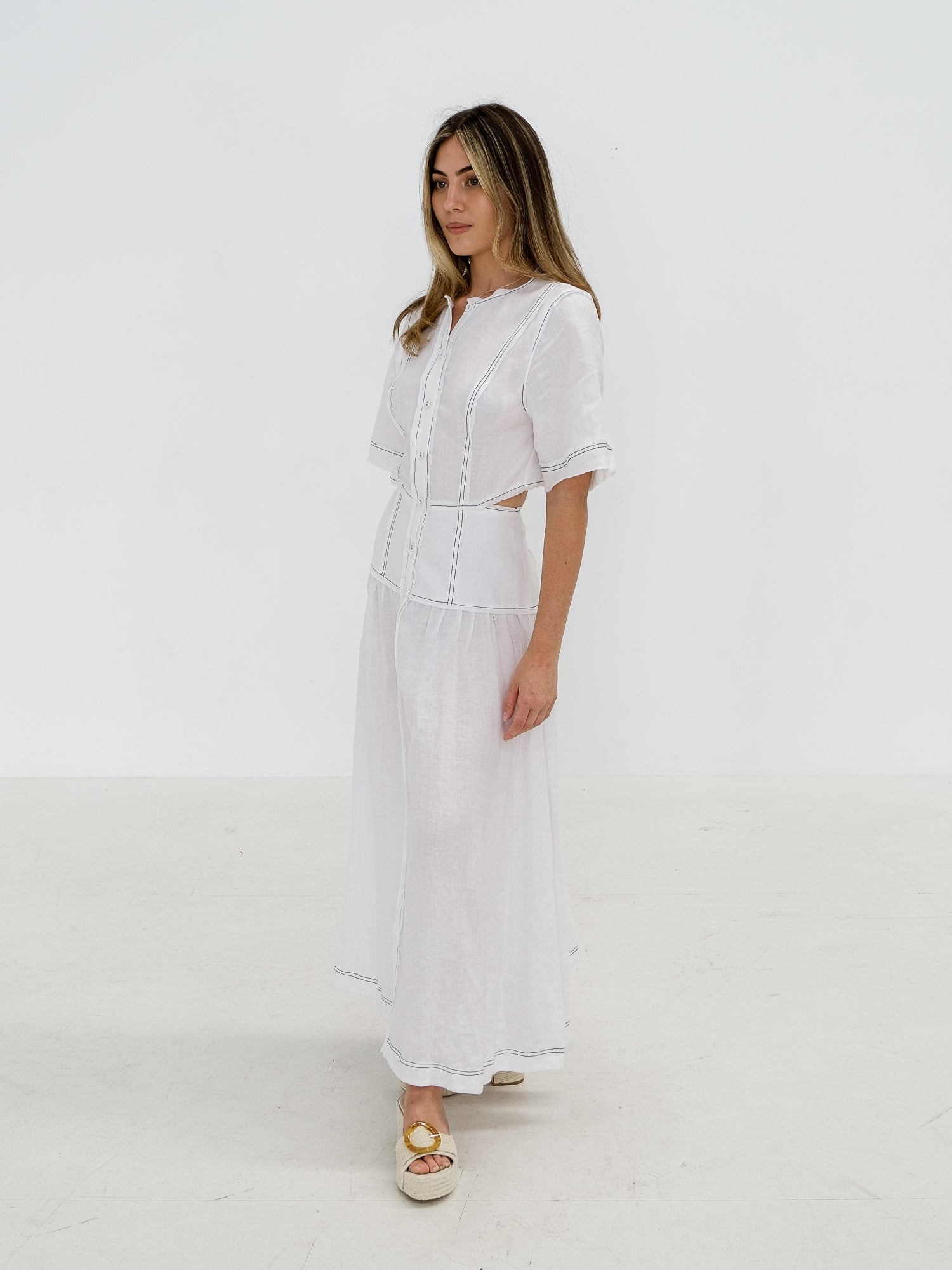 'Cassie' Maxi Dress, Size AU 10