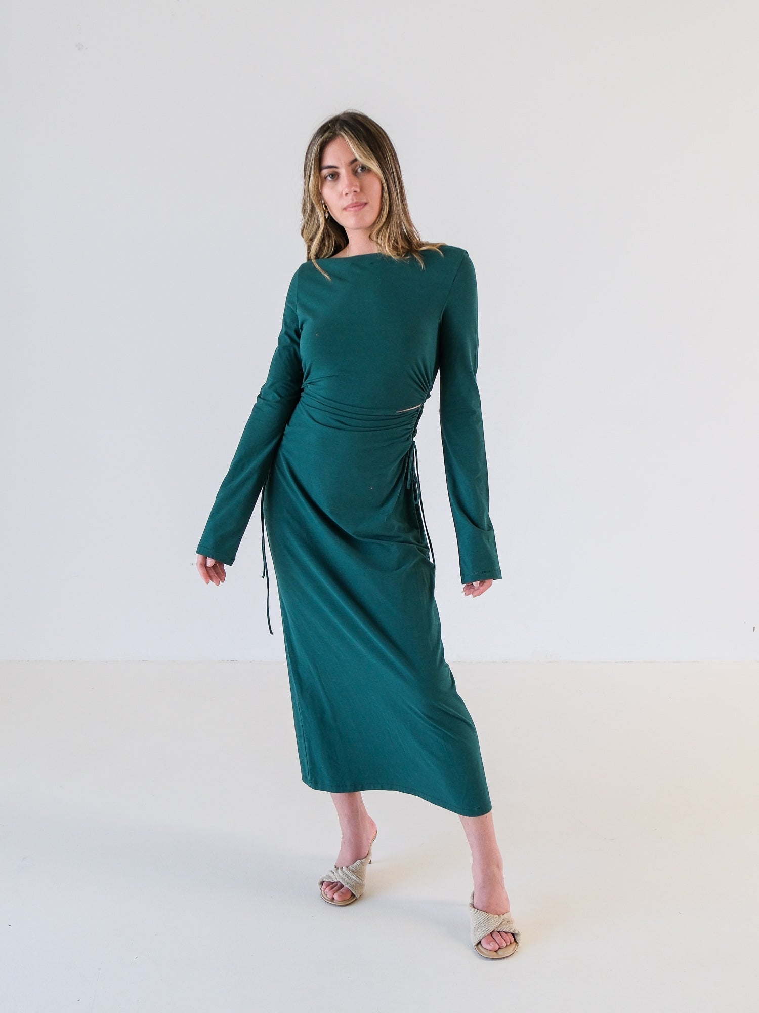 'Alexandre' Midi Dress, Size AU 12